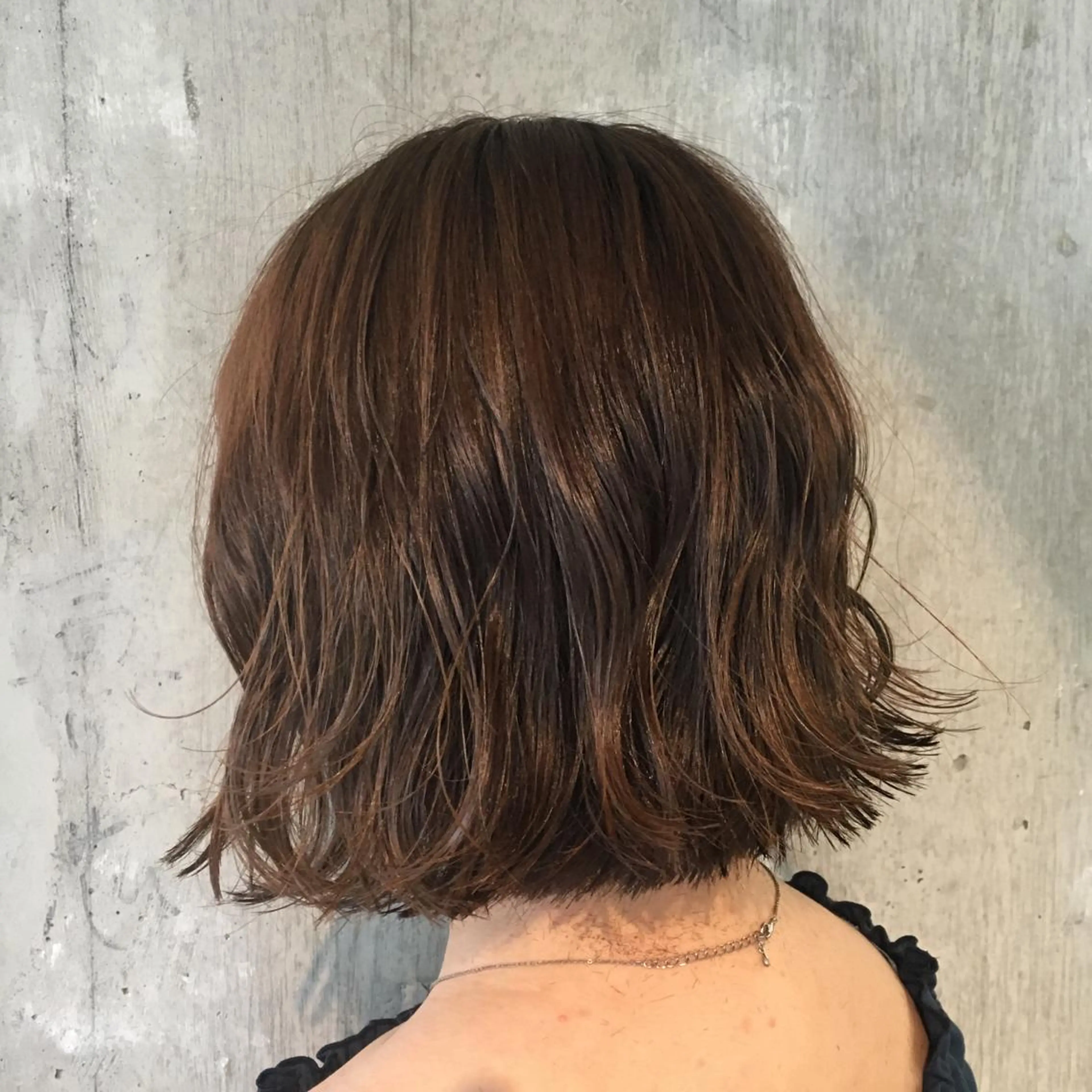 ショート カラー 切りっぱなしボブ イルミナカラー ボブ keen吉祥寺所属・相川 愛実のヘアスタイル