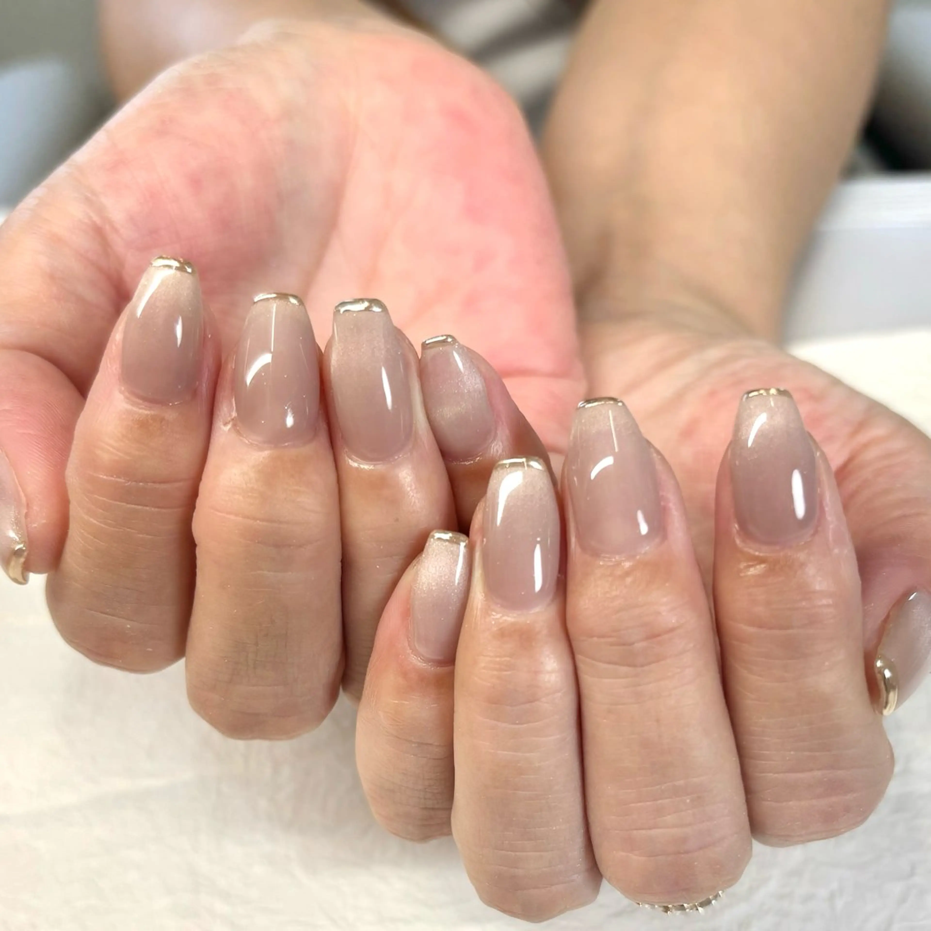 ネイル マグネットネイル ハンドネイル ラヴィアンローズ所属・S. kurumiのネイルデザイン