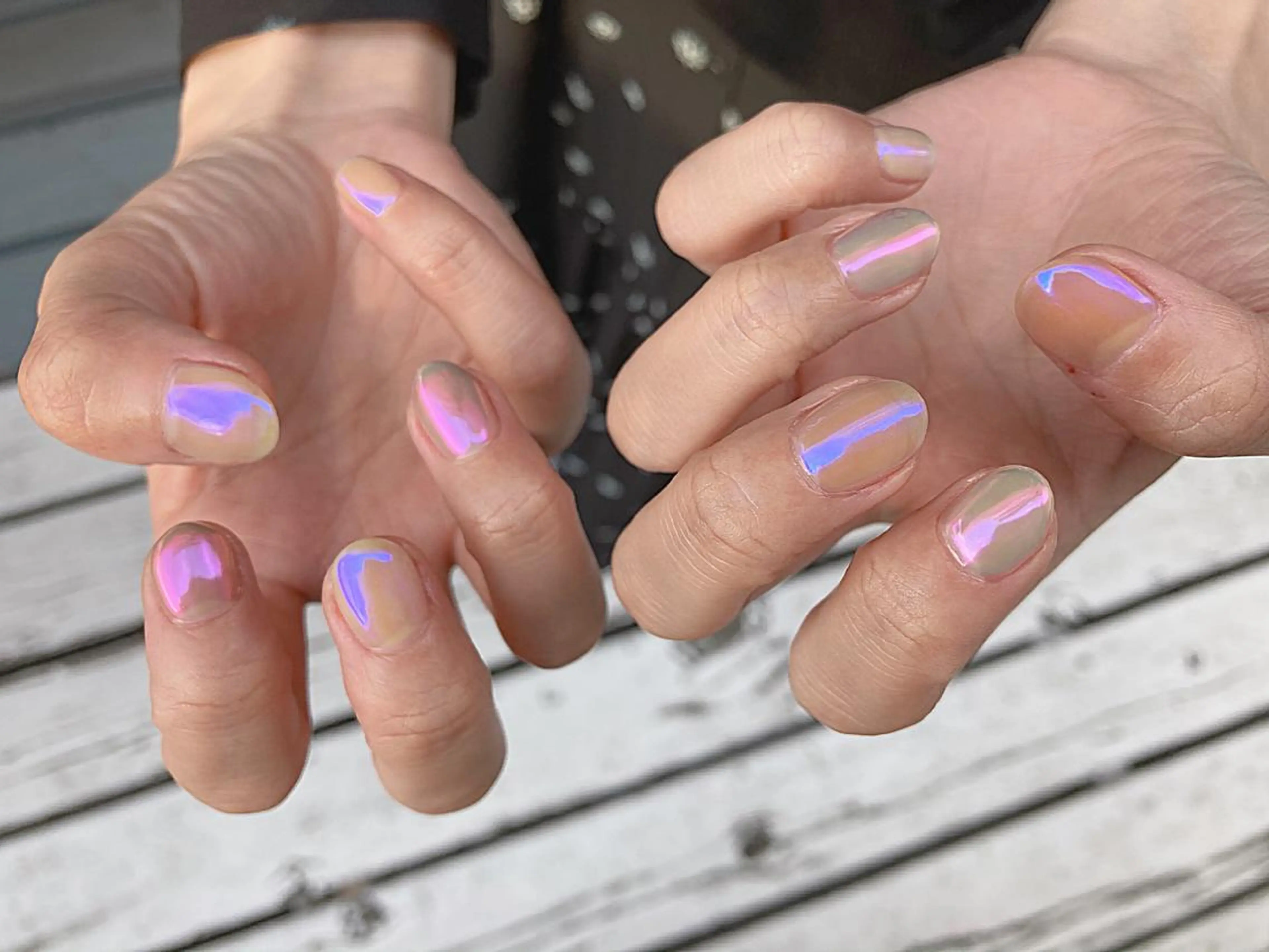 ショート カラー キッズ ネイル マツエク・マツパ ハンドネイル illum hicariのネイルデザイン