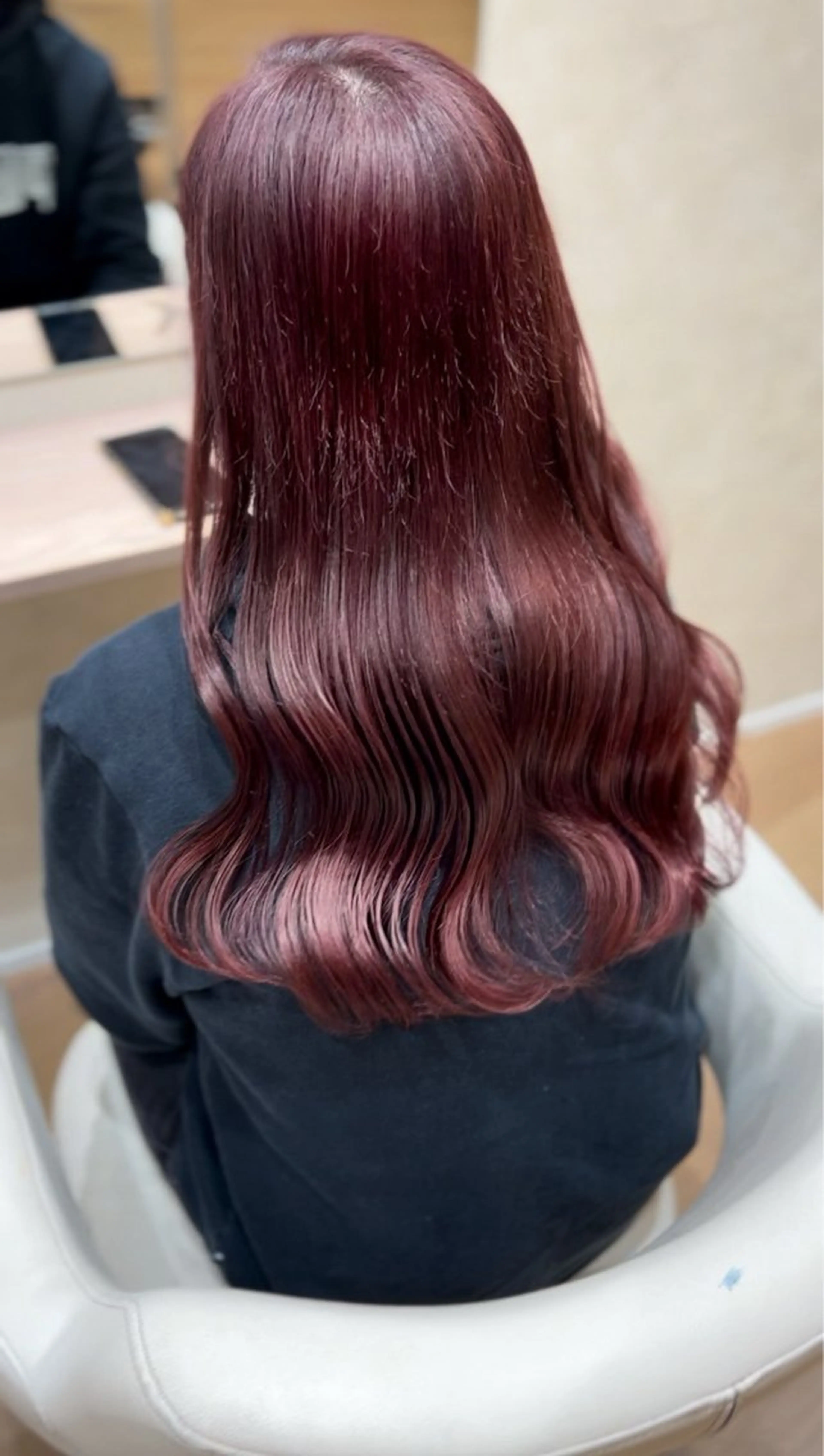 ロング カラー ヘアカラー トリートメント AVANCE.なかもず所属・砂野 真璃奈のヘアスタイル
