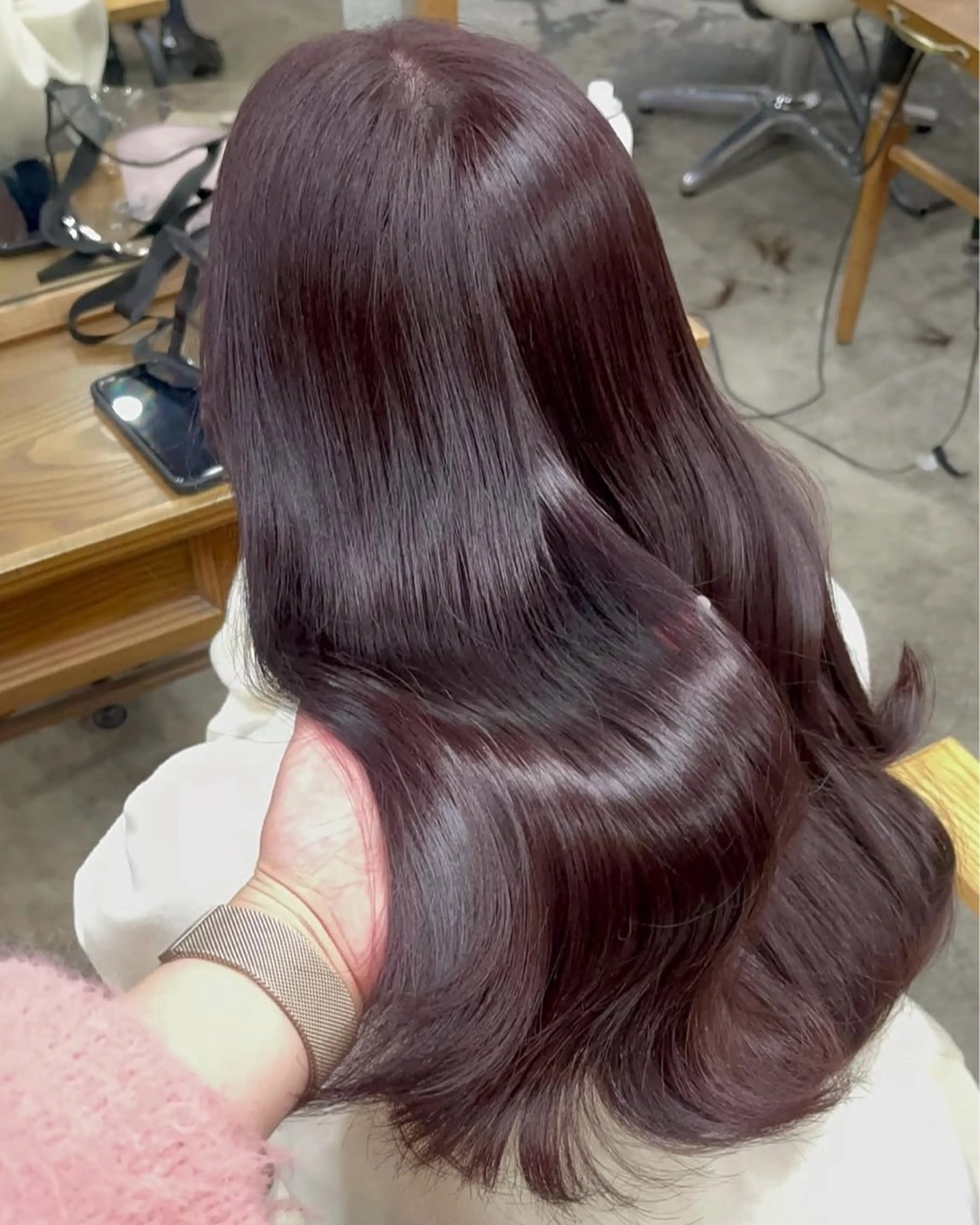 ロング カラー ヘアカラー 大阪梅田/ イマムラミヅキのヘアスタイル