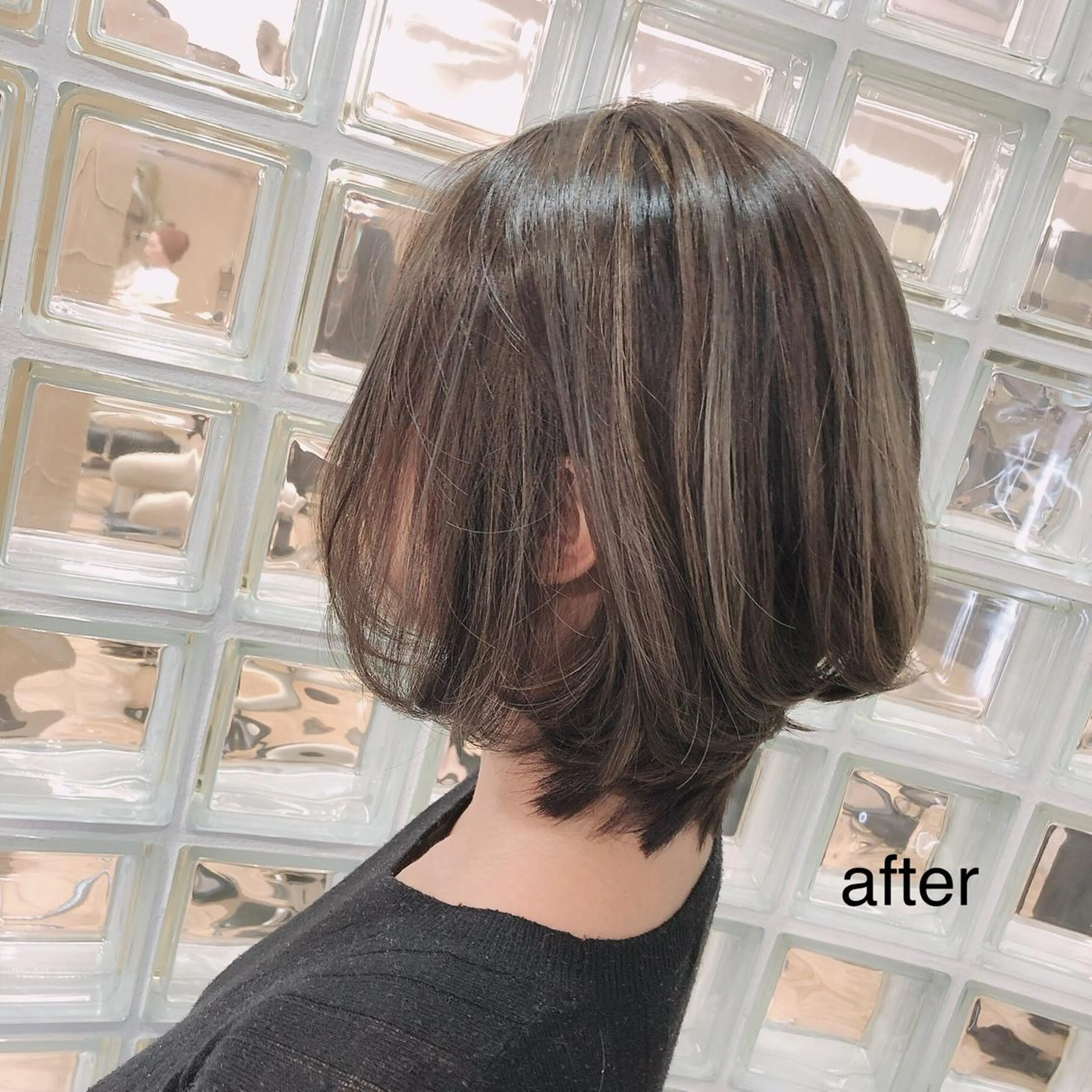 ショート ハイライト ヘアカラー 四ッ家 裕【店長】のヘアスタイル