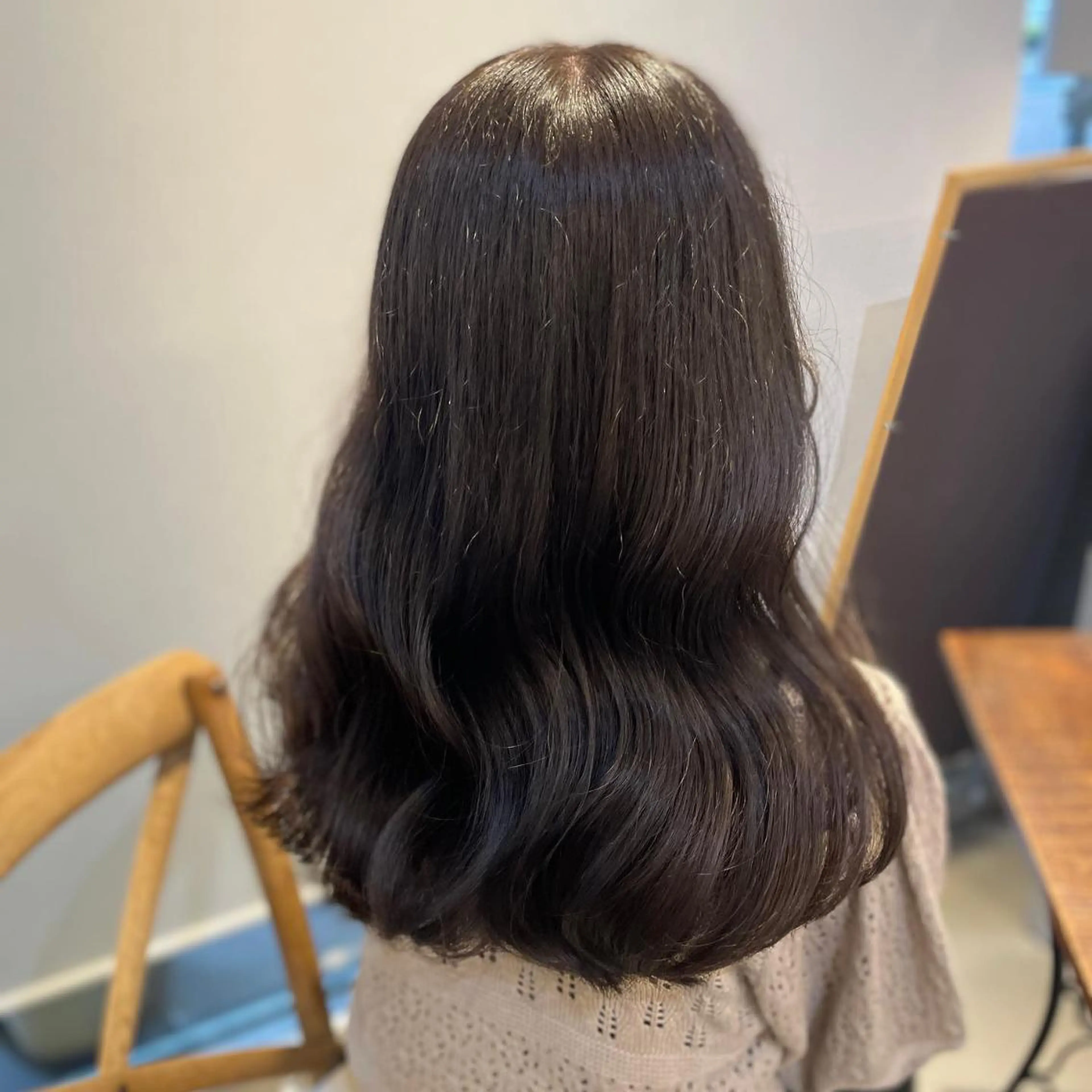 カラー ヘアアレンジ ブリーチ 透明感カラー イルミナカラー ブリーチなしカラー 𝙢𝙞𝙮𝙪🎀 girly hairのヘアスタイル