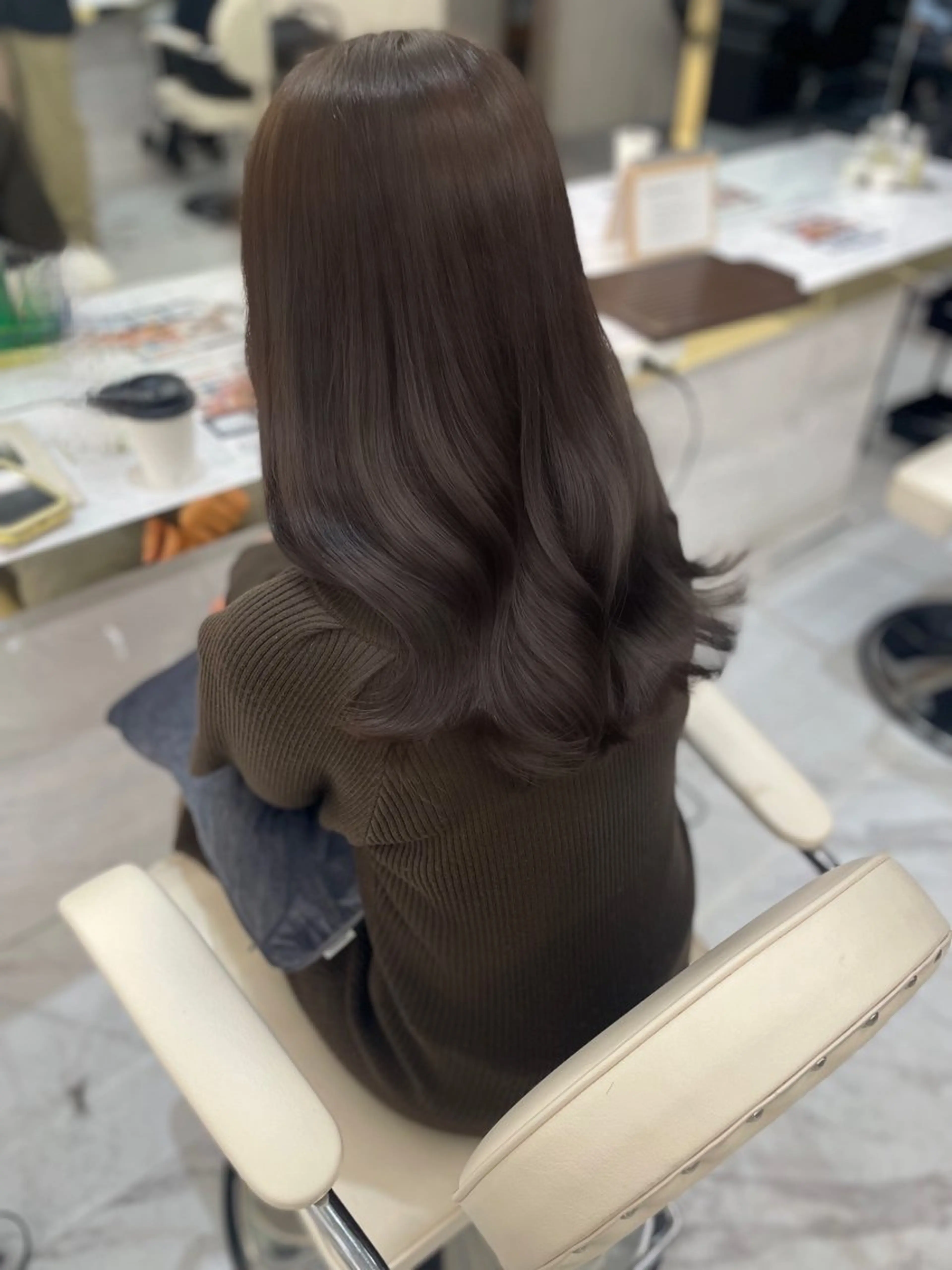 セミロング 似合わせのプロ🕊 美髪矯正/ioriのヘアスタイル