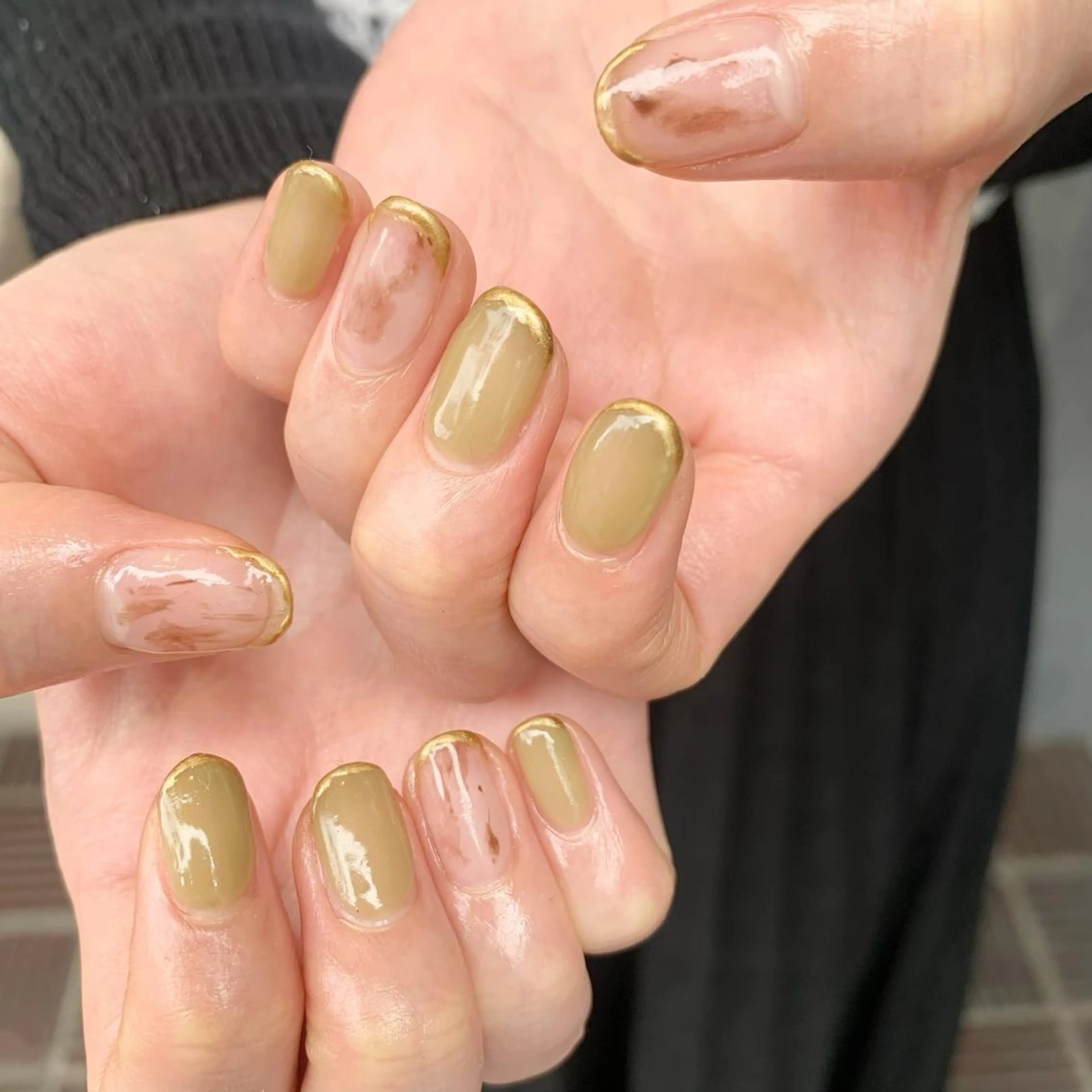 ネイル ニュアンスネイル 《ニュアンスネイル》 risaのネイルデザイン