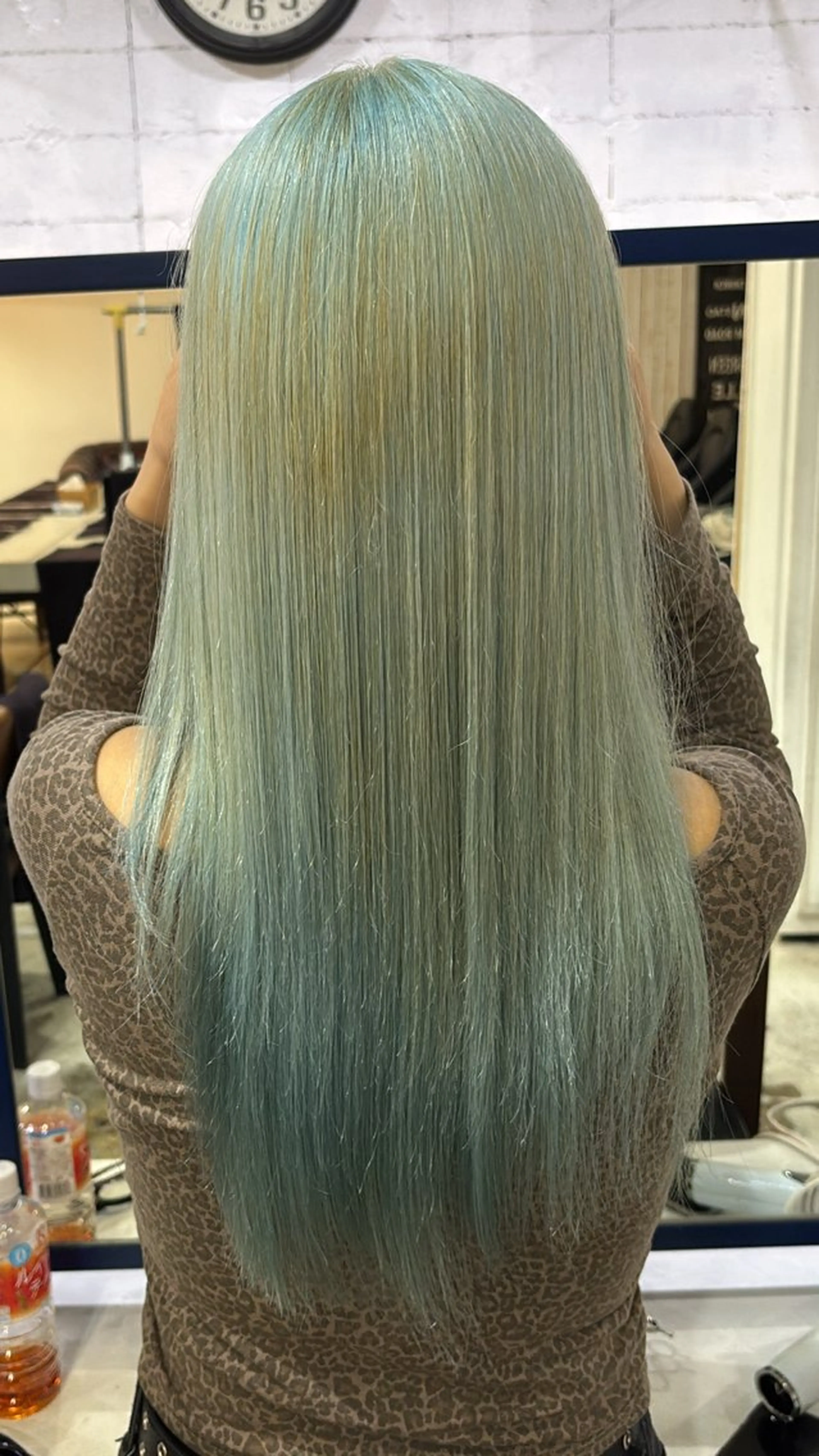 ロング カラー ヘアカラー 長谷川 穣太のヘアスタイル