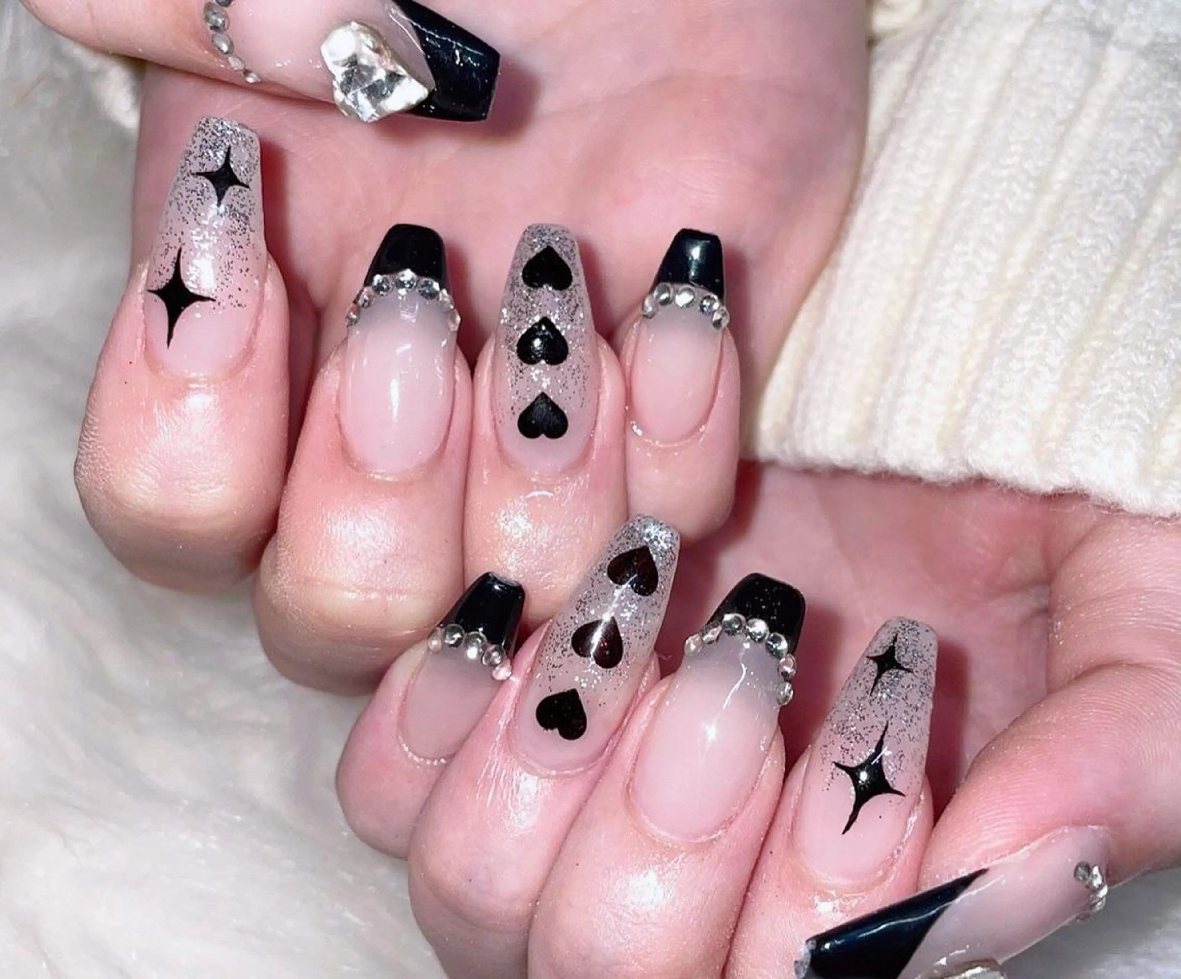 ネイル 成人式 スカルプネイル NAILSGOGO shibuyaのネイルデザイン