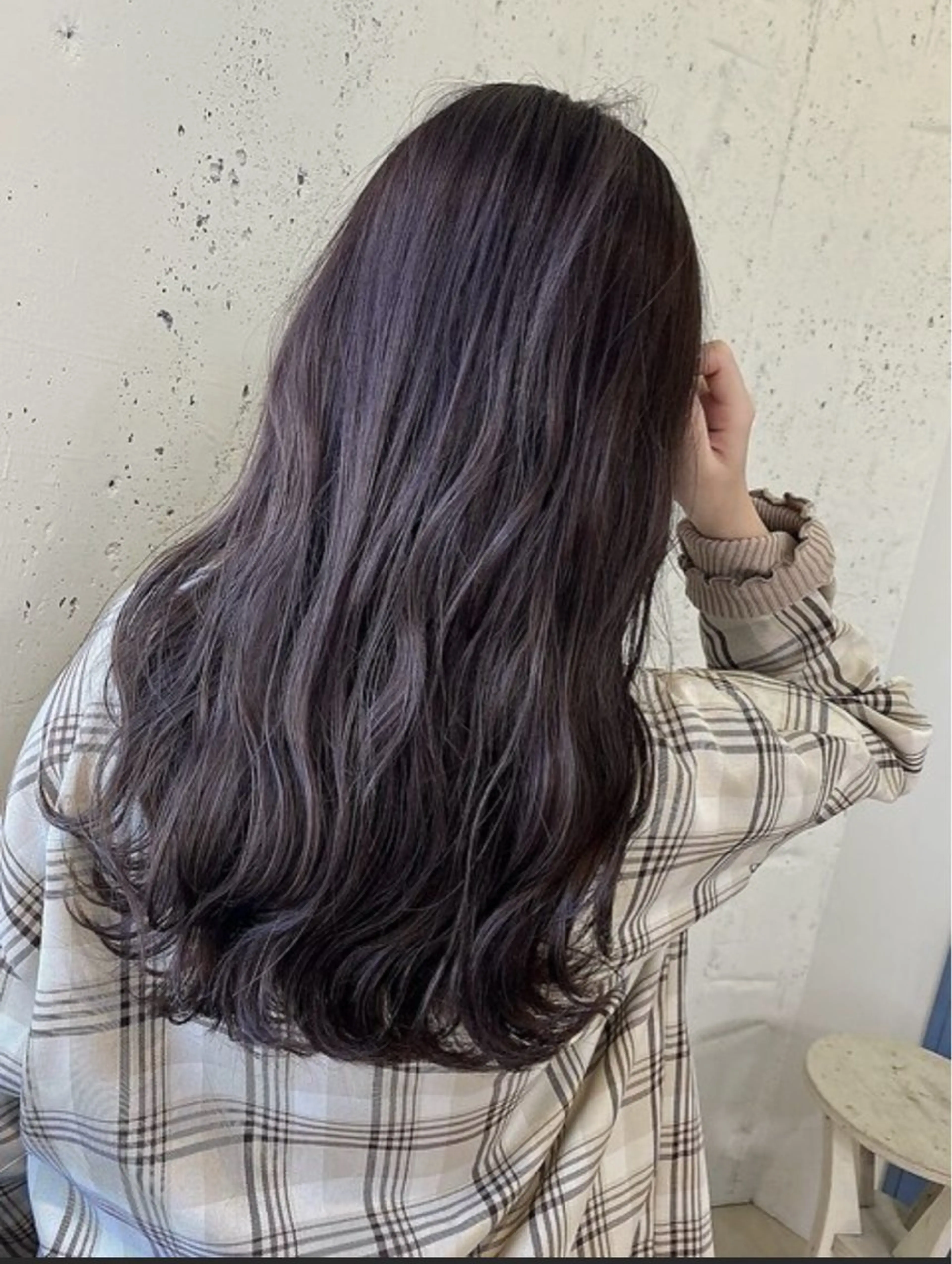 パーマ 艶カラー🩵中久保 舞優🩵のヘアスタイル