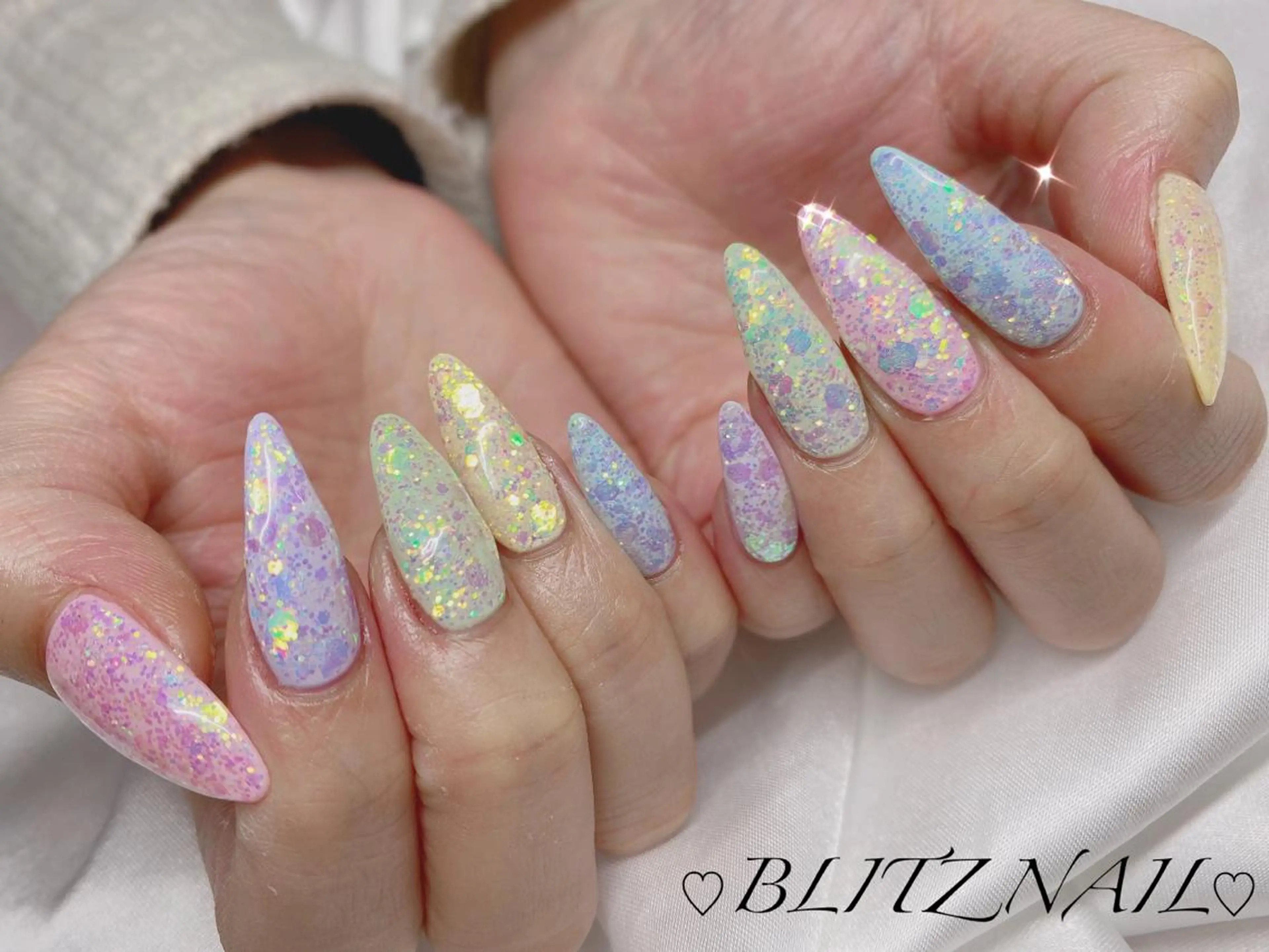 ネイル ハンドネイル BLITZ Nail 岩田💅🏻✨のネイルデザイン
