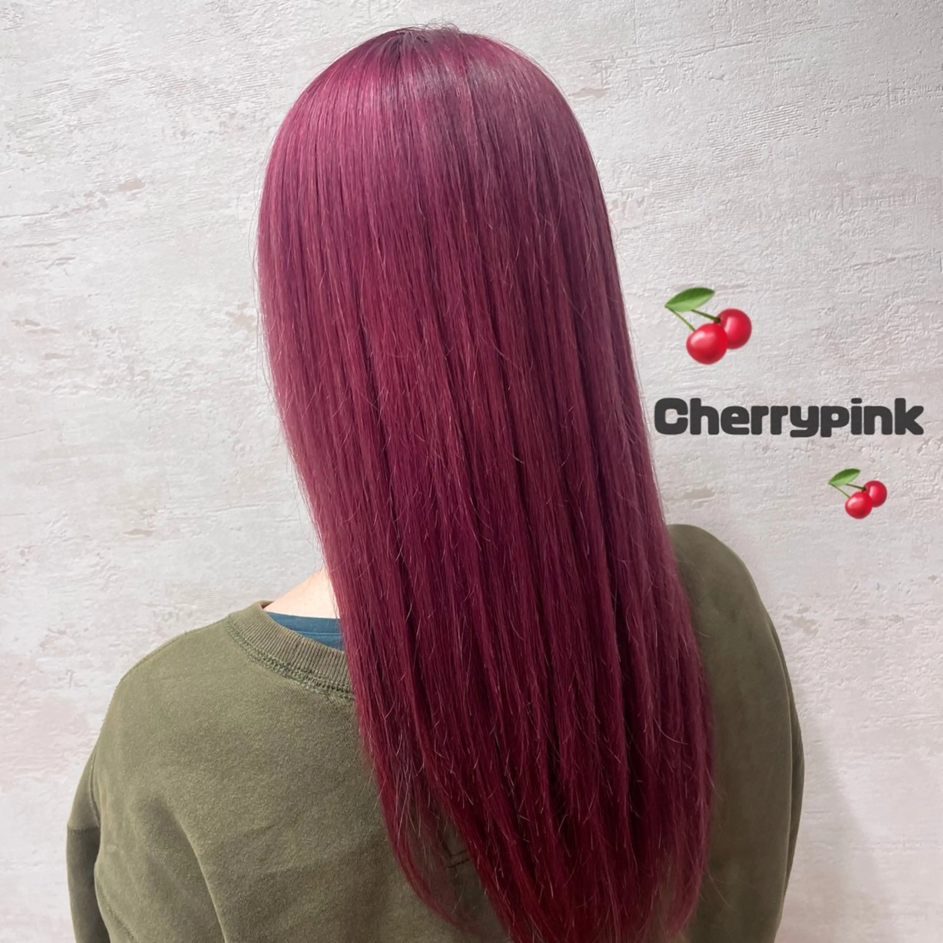 カラー ピンクカラー ヘアカラー picasso garden所属・picasso yume/colorのヘアスタイル