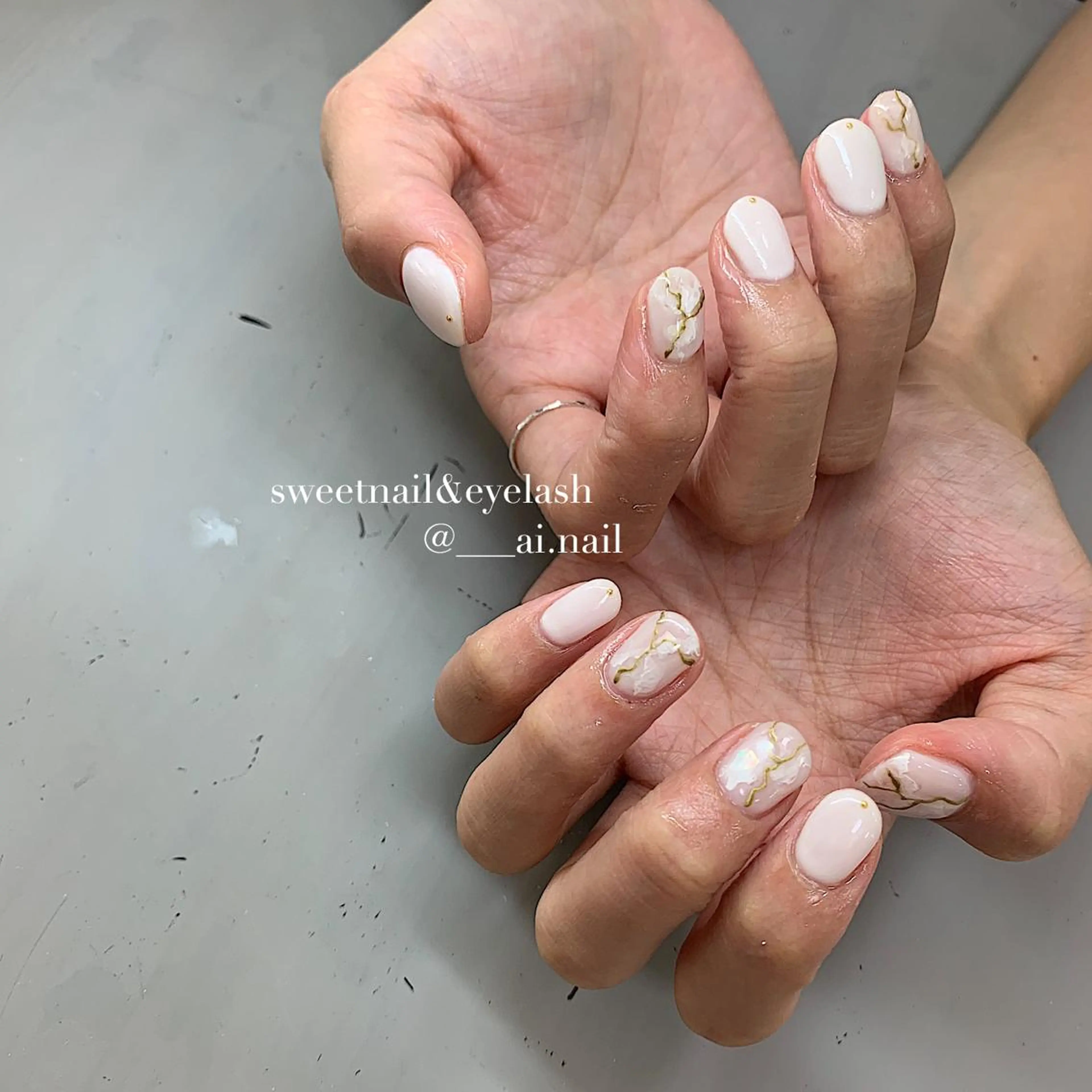 ネイル ハンドネイル 🍃伏見 / soL nail / aiのネイルデザイン