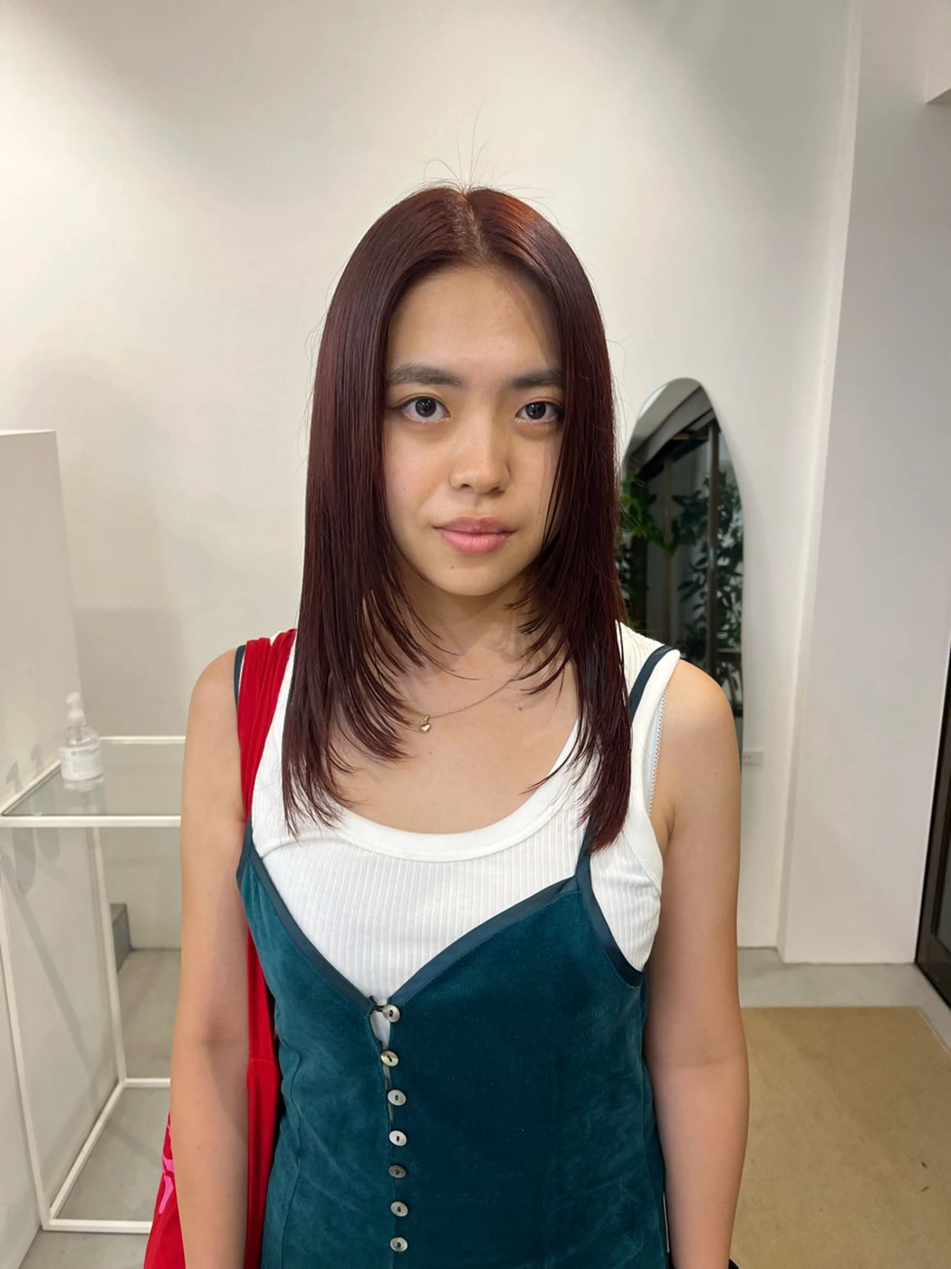 セミロング レイヤーカット fit　stand所属・ハルカ/ fit standのヘアスタイル