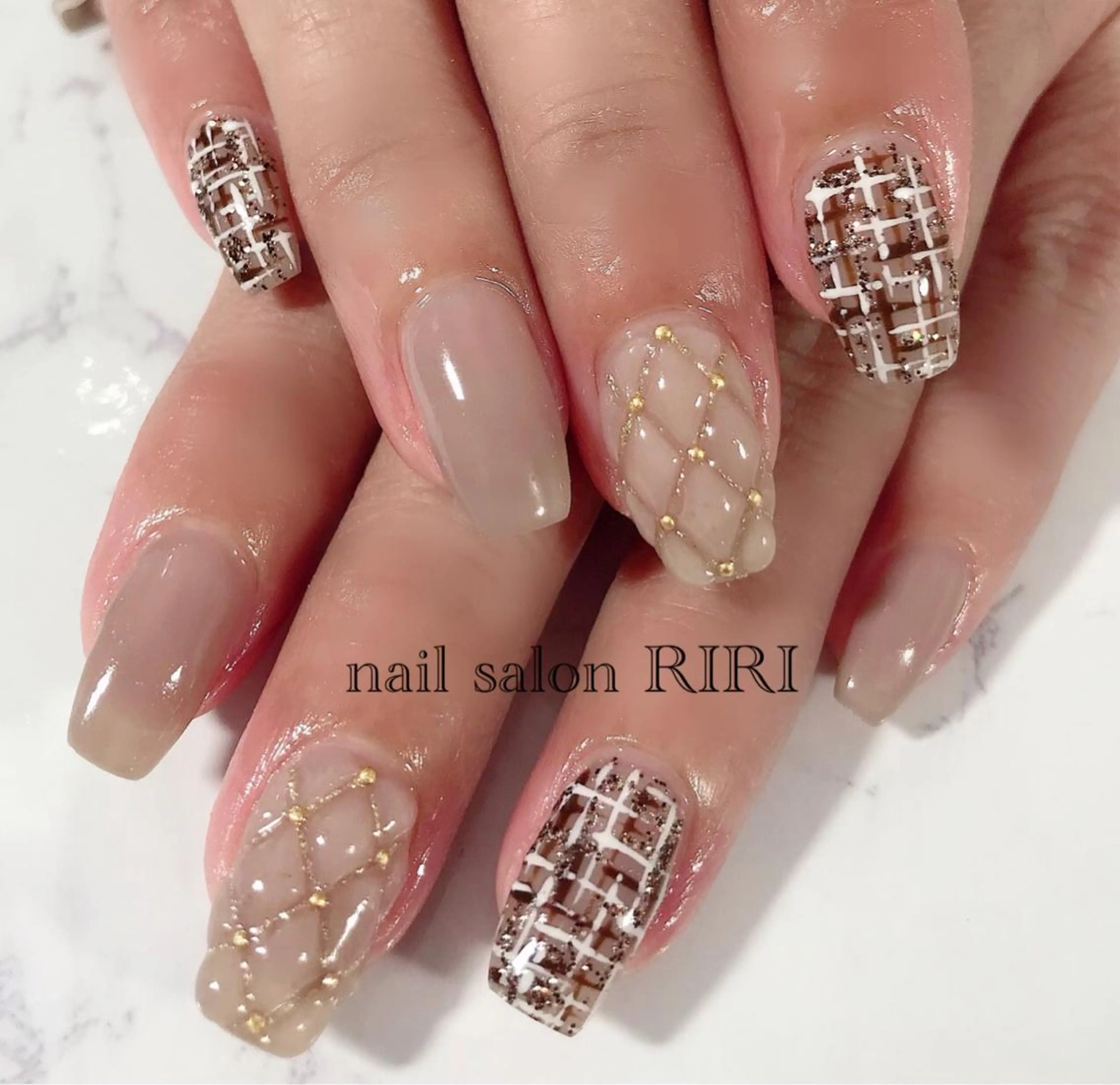 ネイル ツイードネイル private  nail  salon RIRI所属・RIRI リリのネイルデザイン