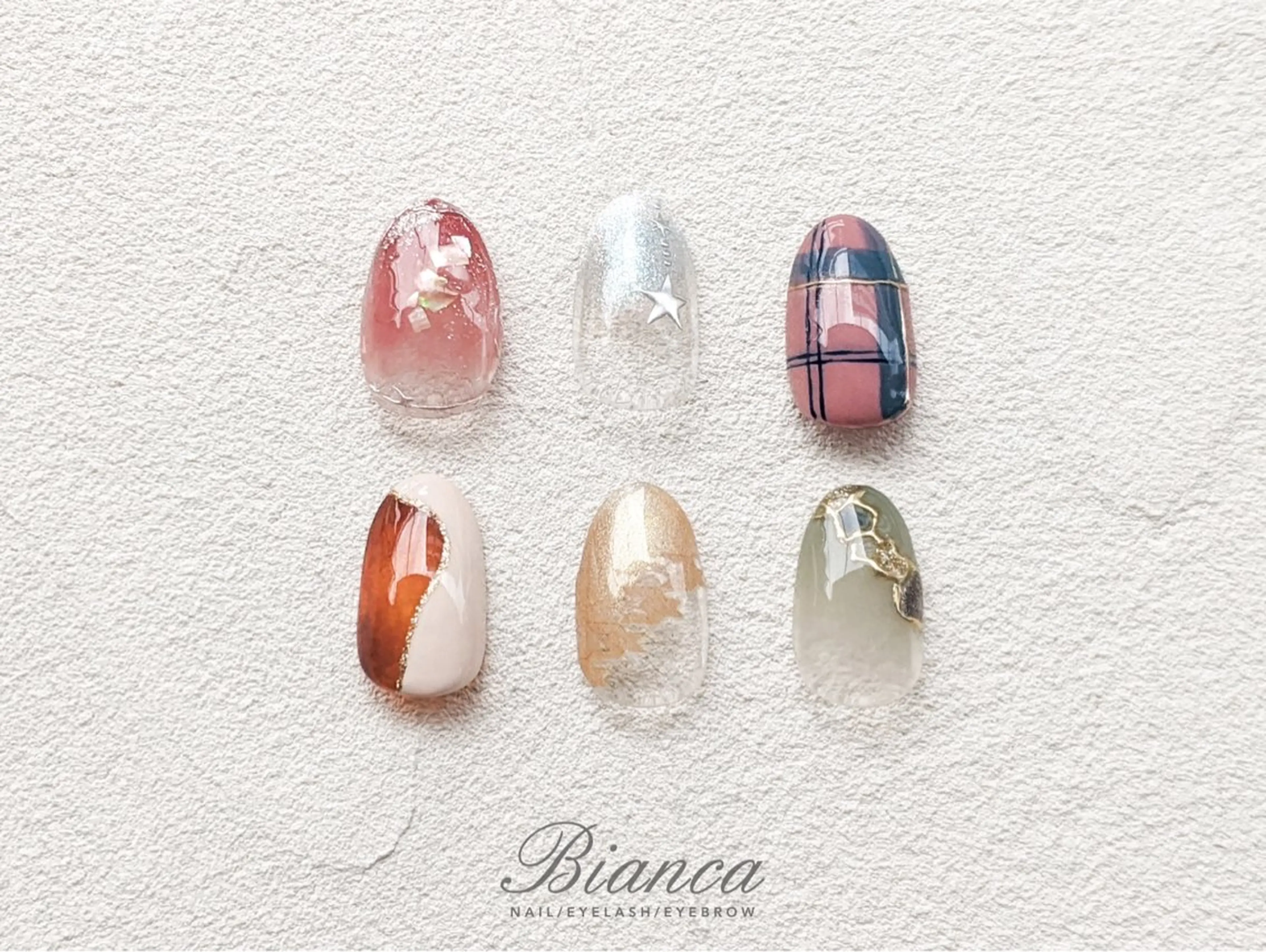 ネイル ハンドネイル Bianca栄店 みさと店長のネイルデザイン