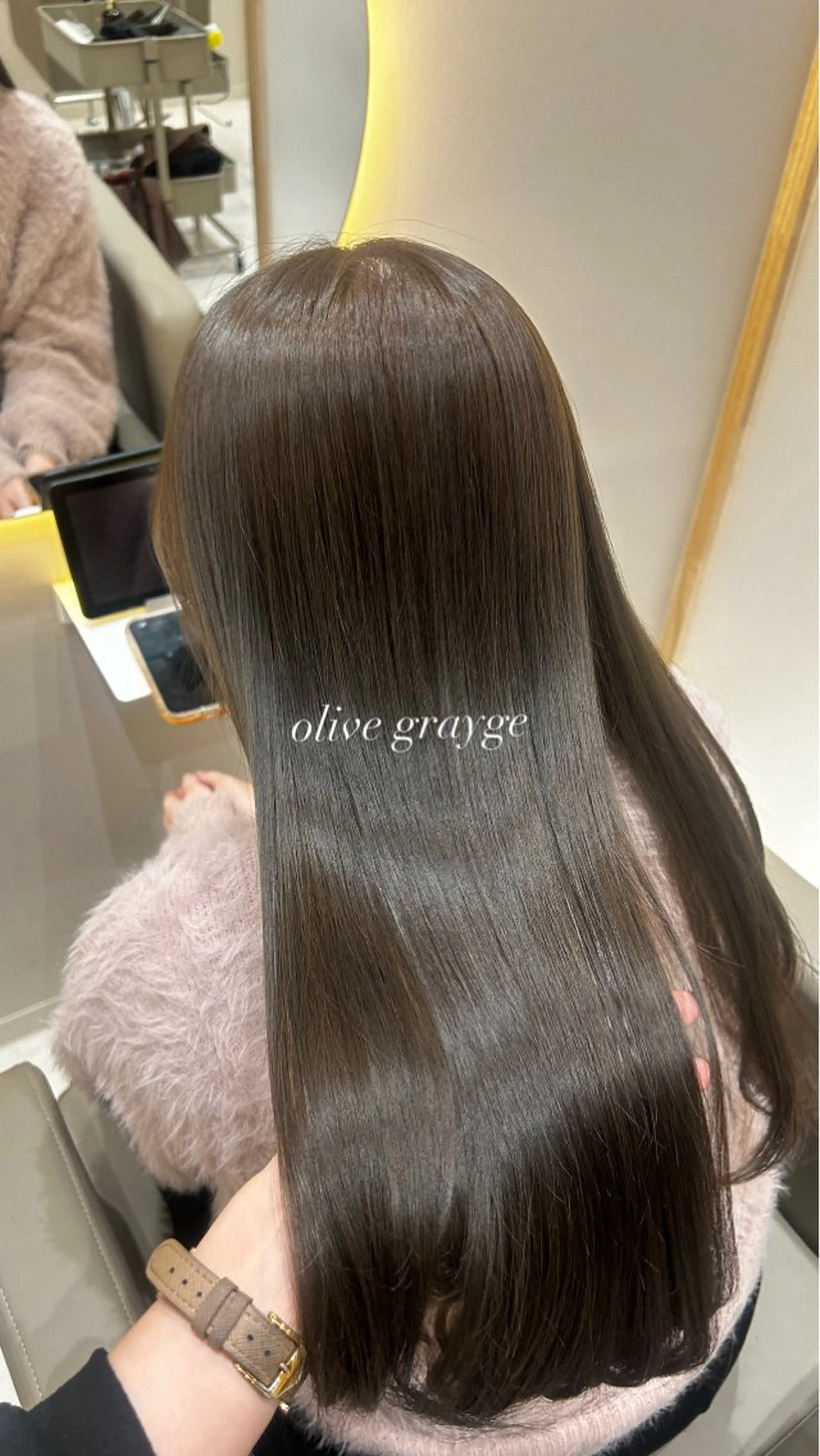 ロング カラー カット ヘアカラー トリートメント 🫧ツヤ髪＊赤味消し nanami🫧のヘアスタイル
