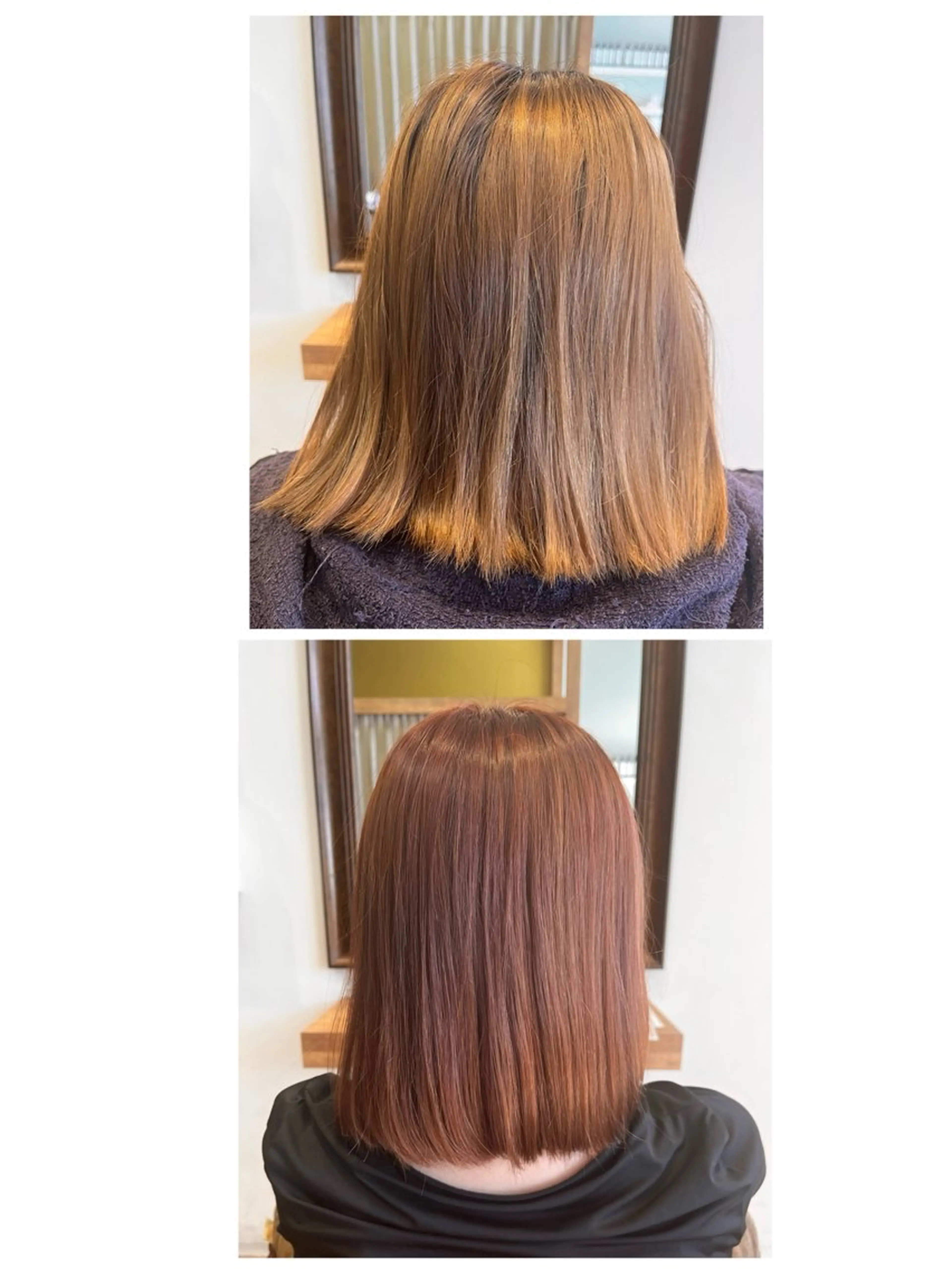 ミディアム 笹原 紗弥加のヘアスタイル