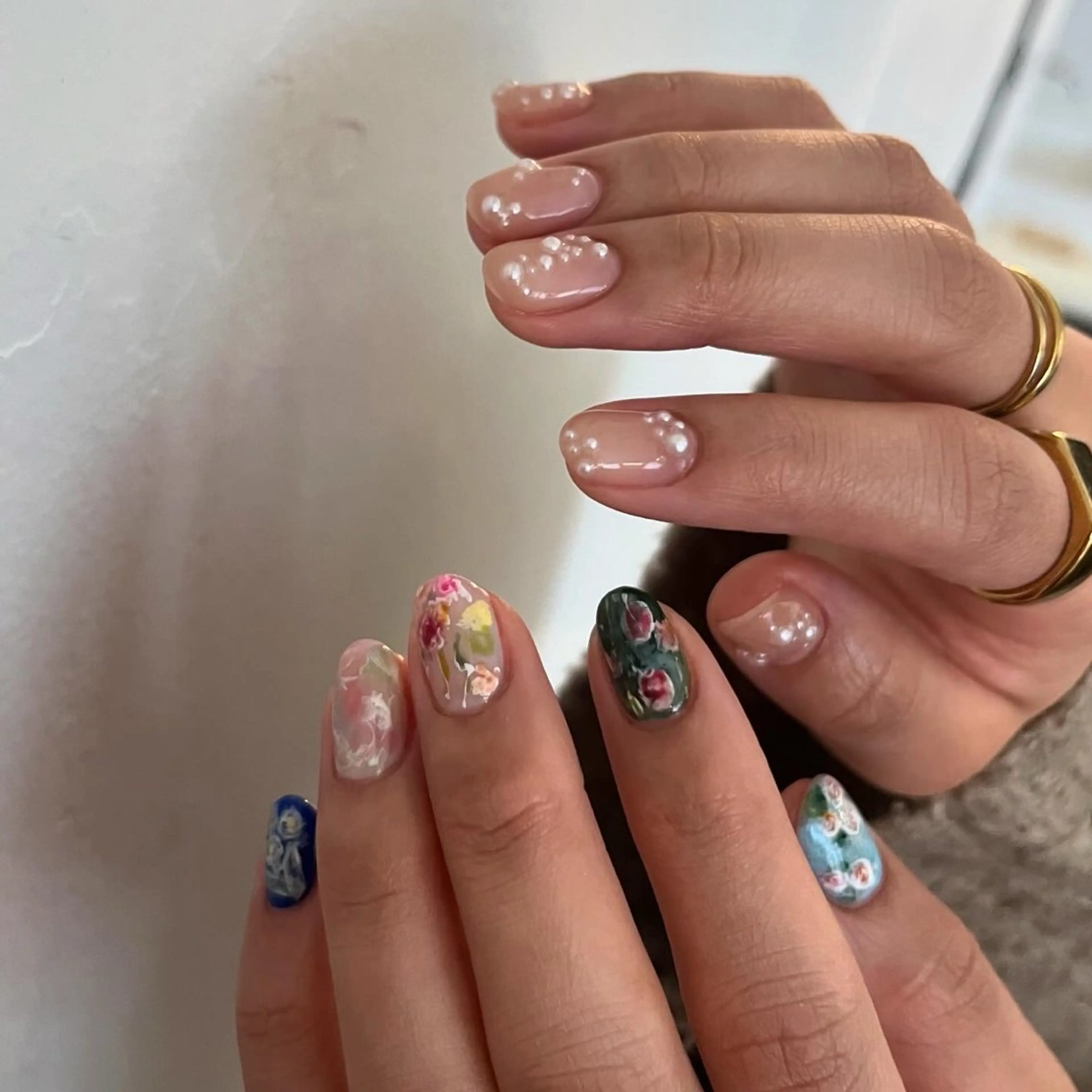 ネイル ハンドネイル nail salon O (en)所属・vegh. nail／阿波座のネイルデザイン