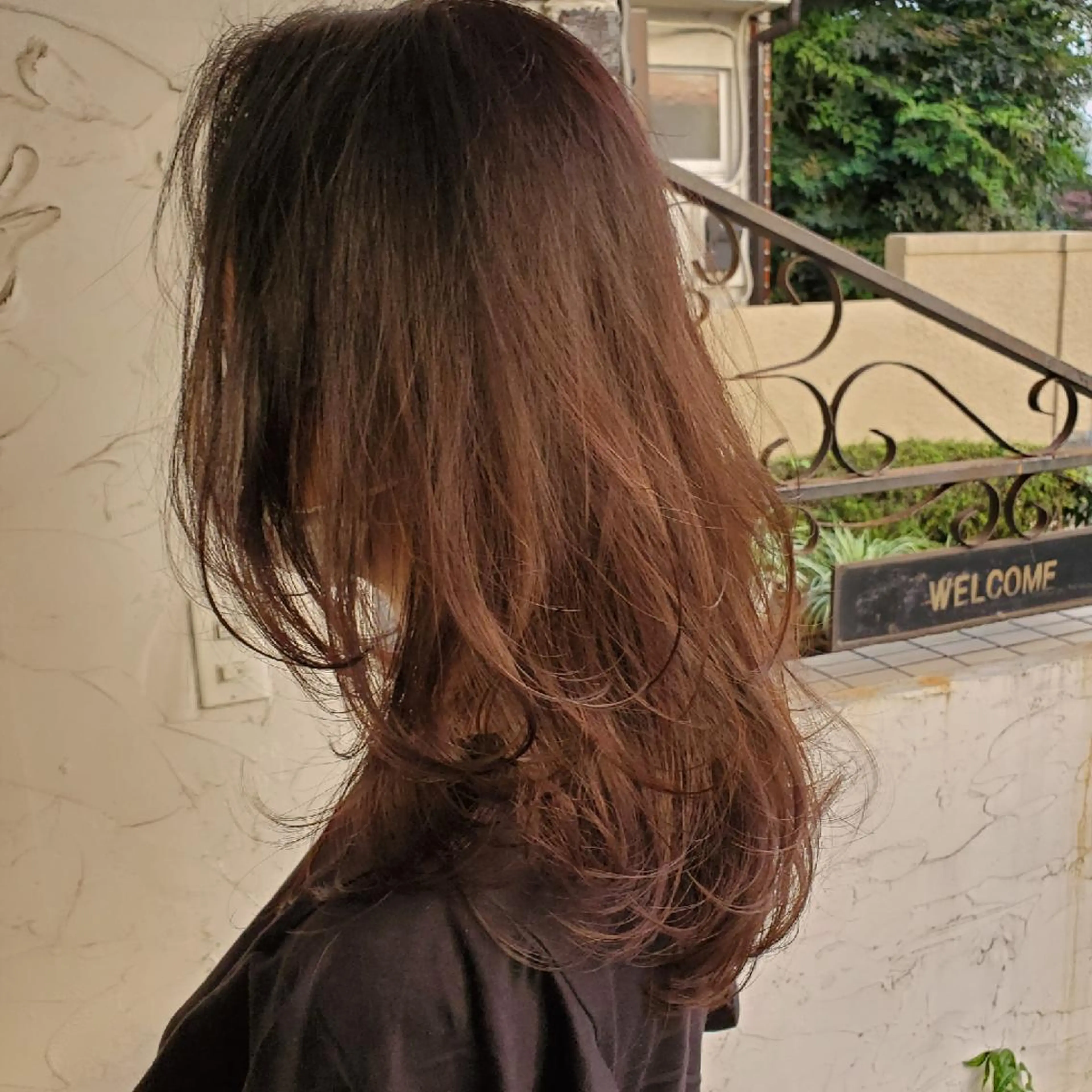 ロング カラー カット ヘアカラー トリートメント フリーランス所属・韓国ヘア レイヤー くびれヘアMATSUのヘアスタイル