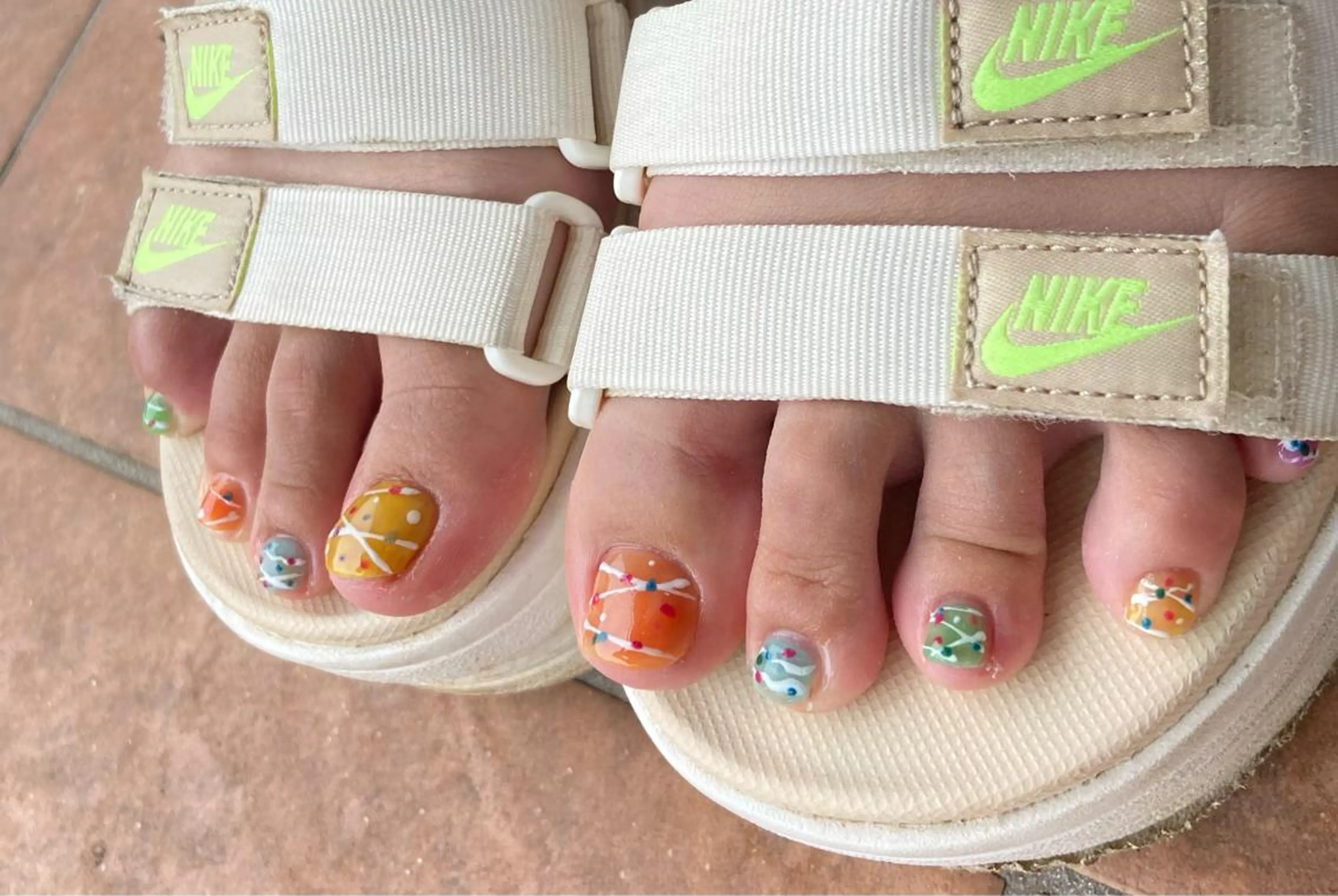 ネイル ヨーヨーネイル nail_ kinaのネイルデザイン