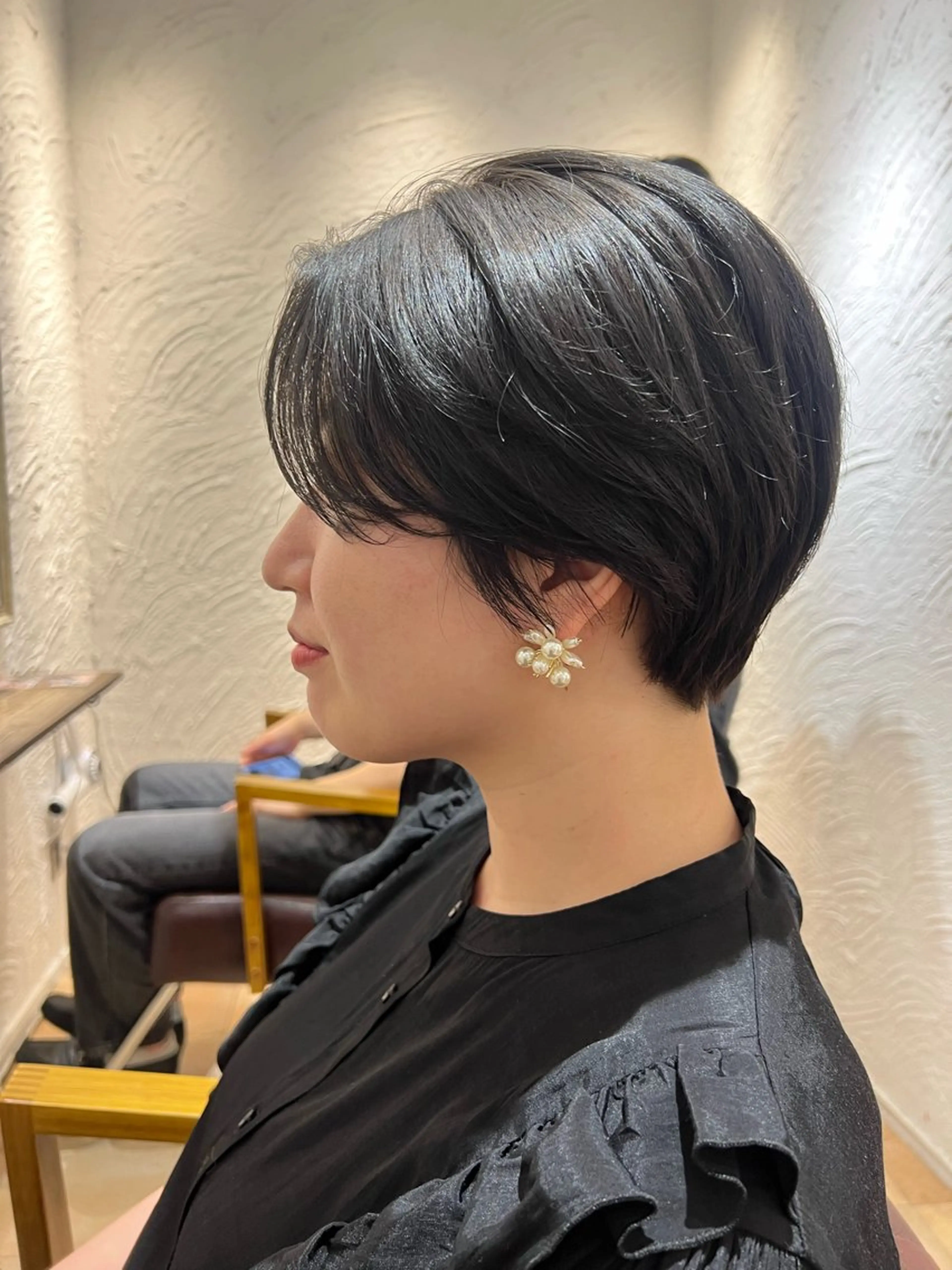 ショート カラー 🥀韓国ヘア🥀 宮津真菜のヘアスタイル