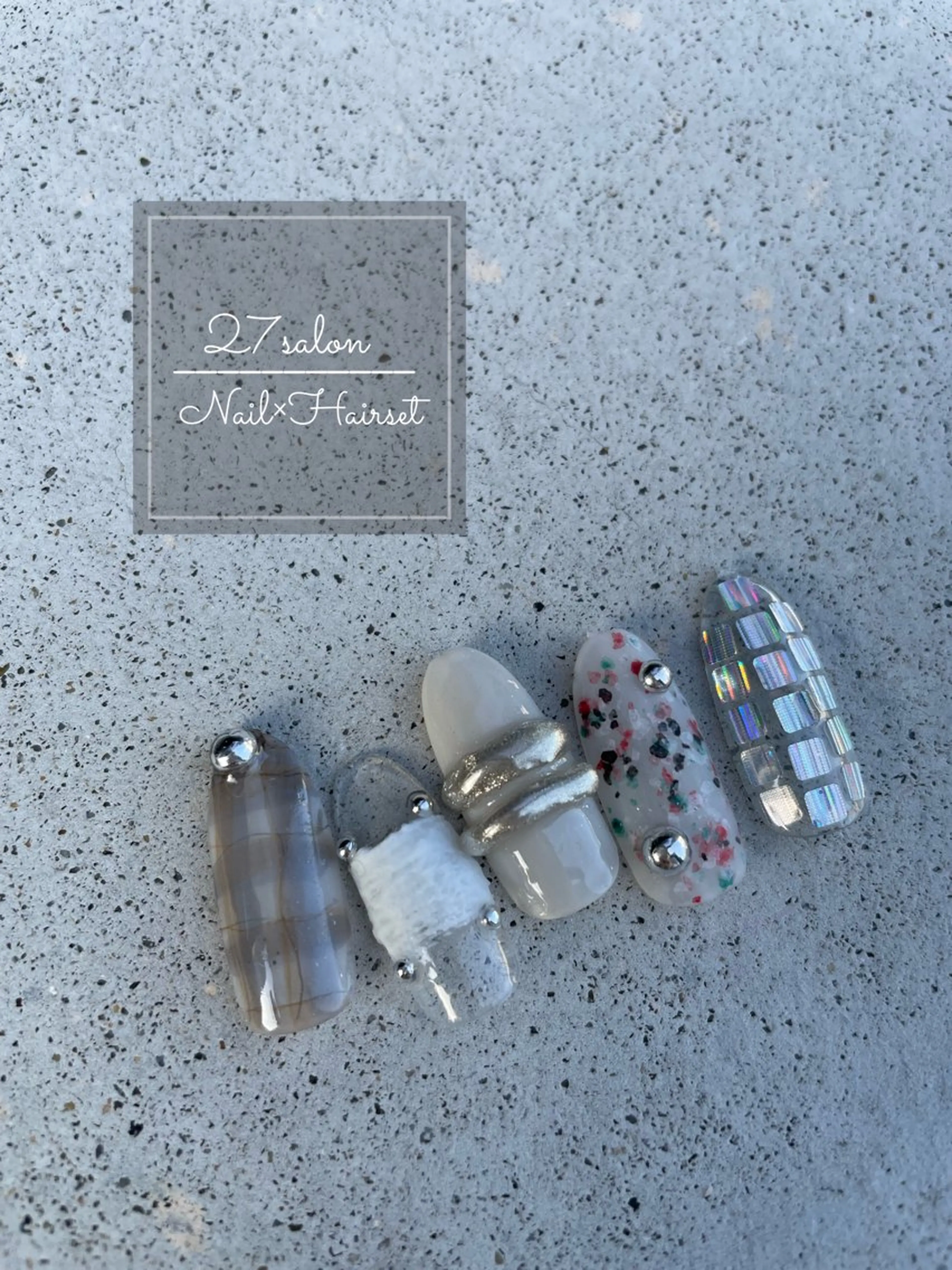 ネイル ニュアンスネイル 27salon yuinaのネイルデザイン