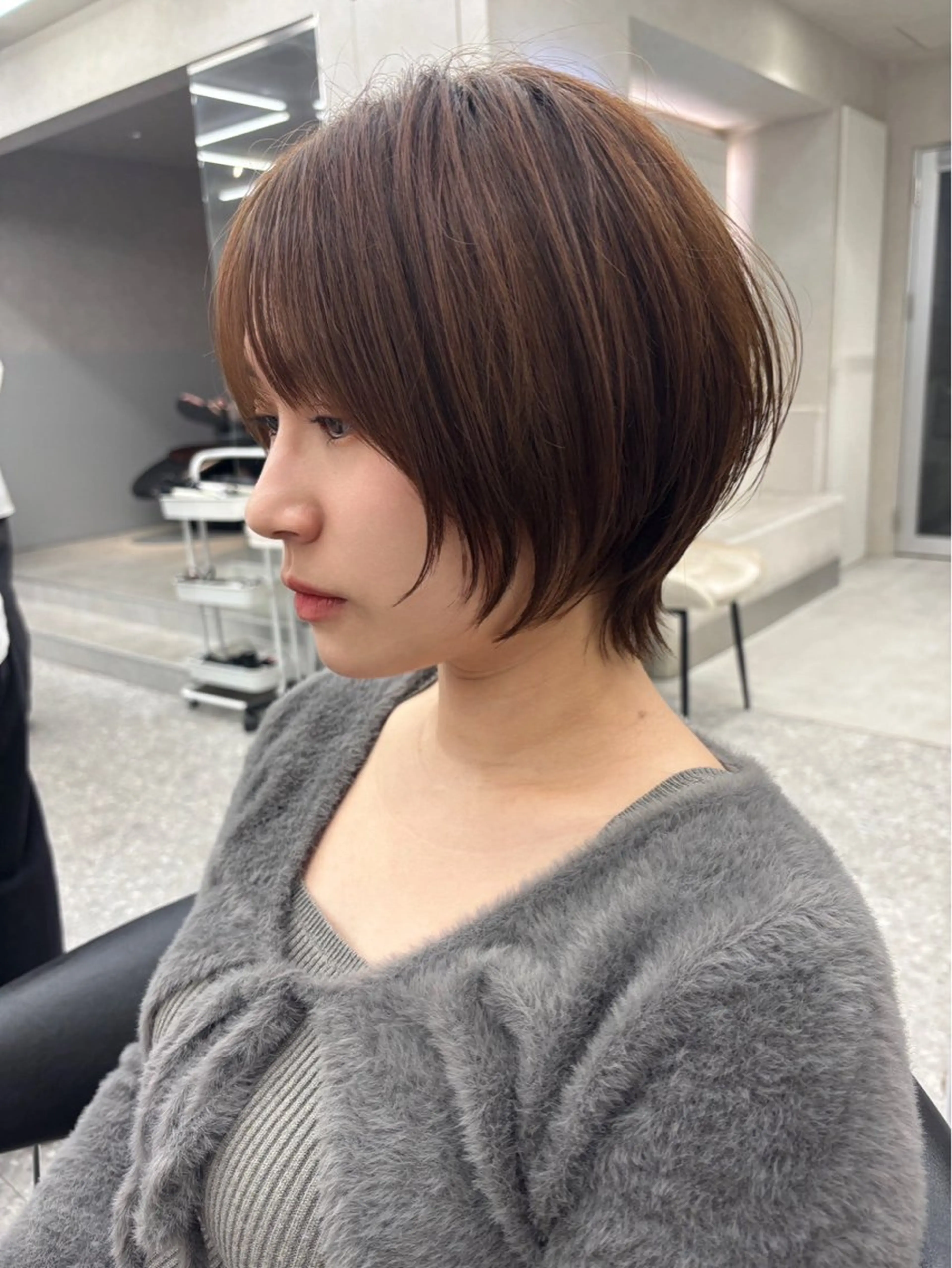 ショート カット ヘアカラー トリートメント ✂️ショート・ボブ Lond　Bloomのヘアスタイル