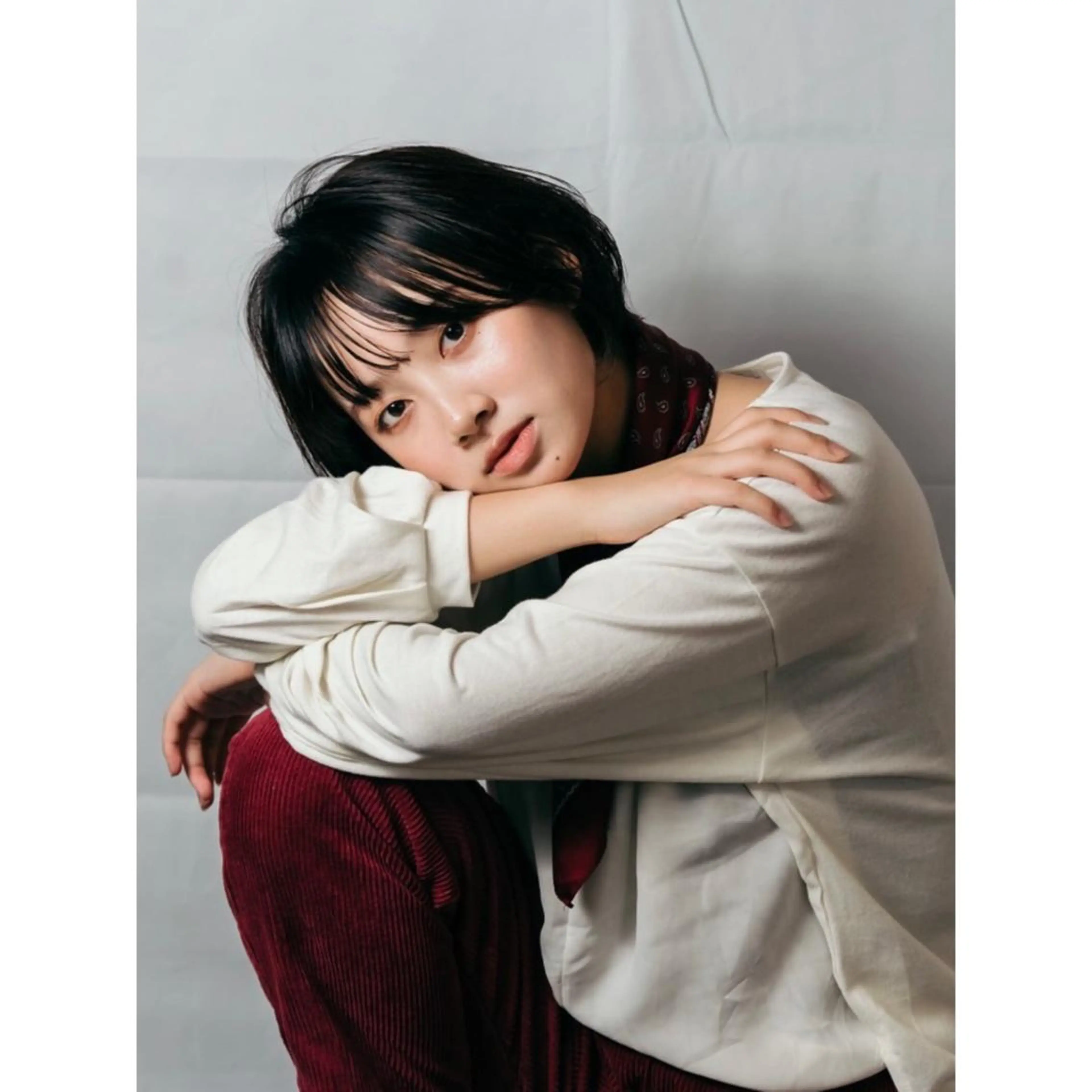 ショート re.share所属・茅ヶ崎/ショートボブ /ハイトーン/片野のヘアスタイル