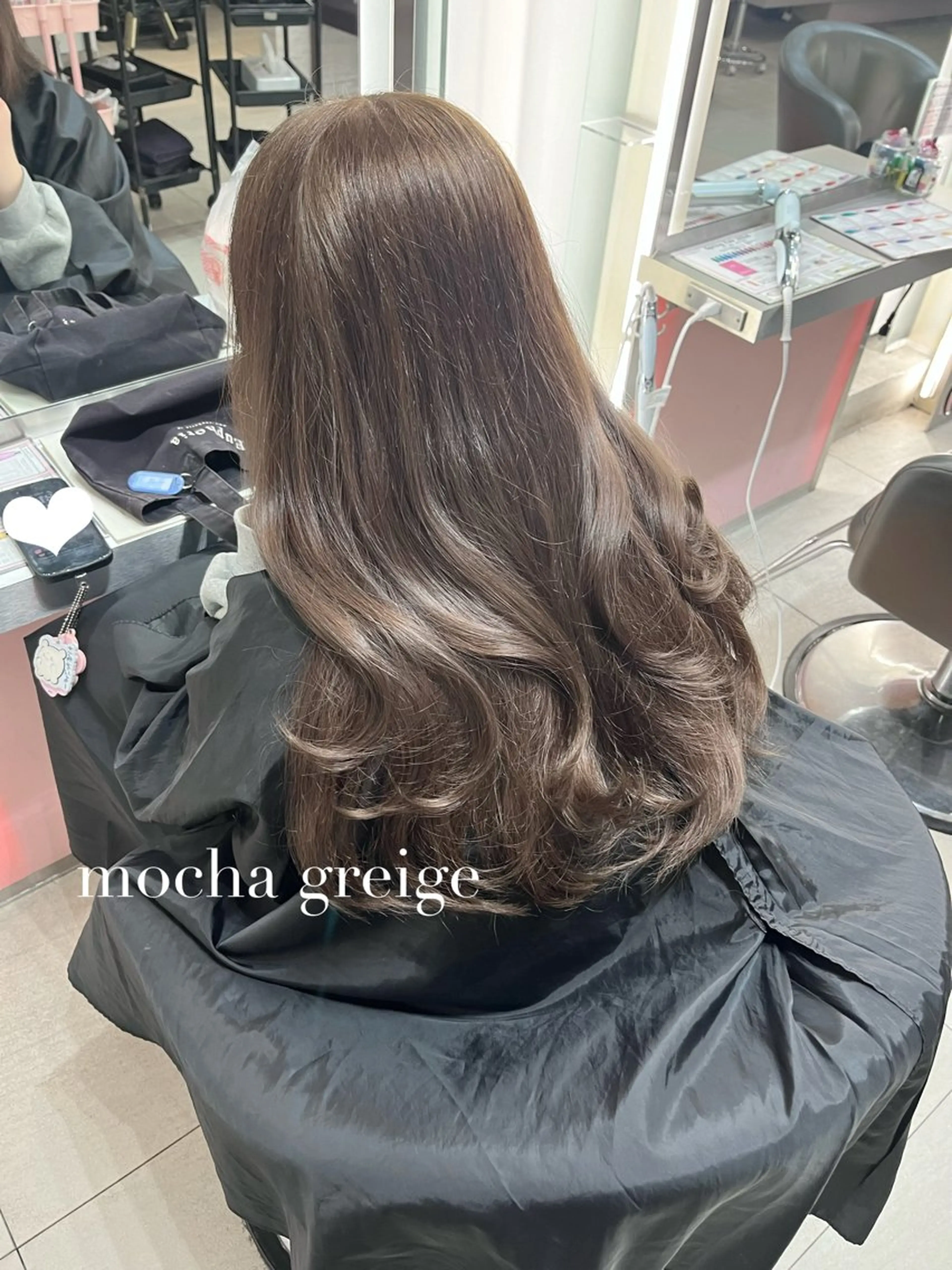 カラー ブリーチ ダブルカラー RENA 大人ガーリー🎀のヘアスタイル