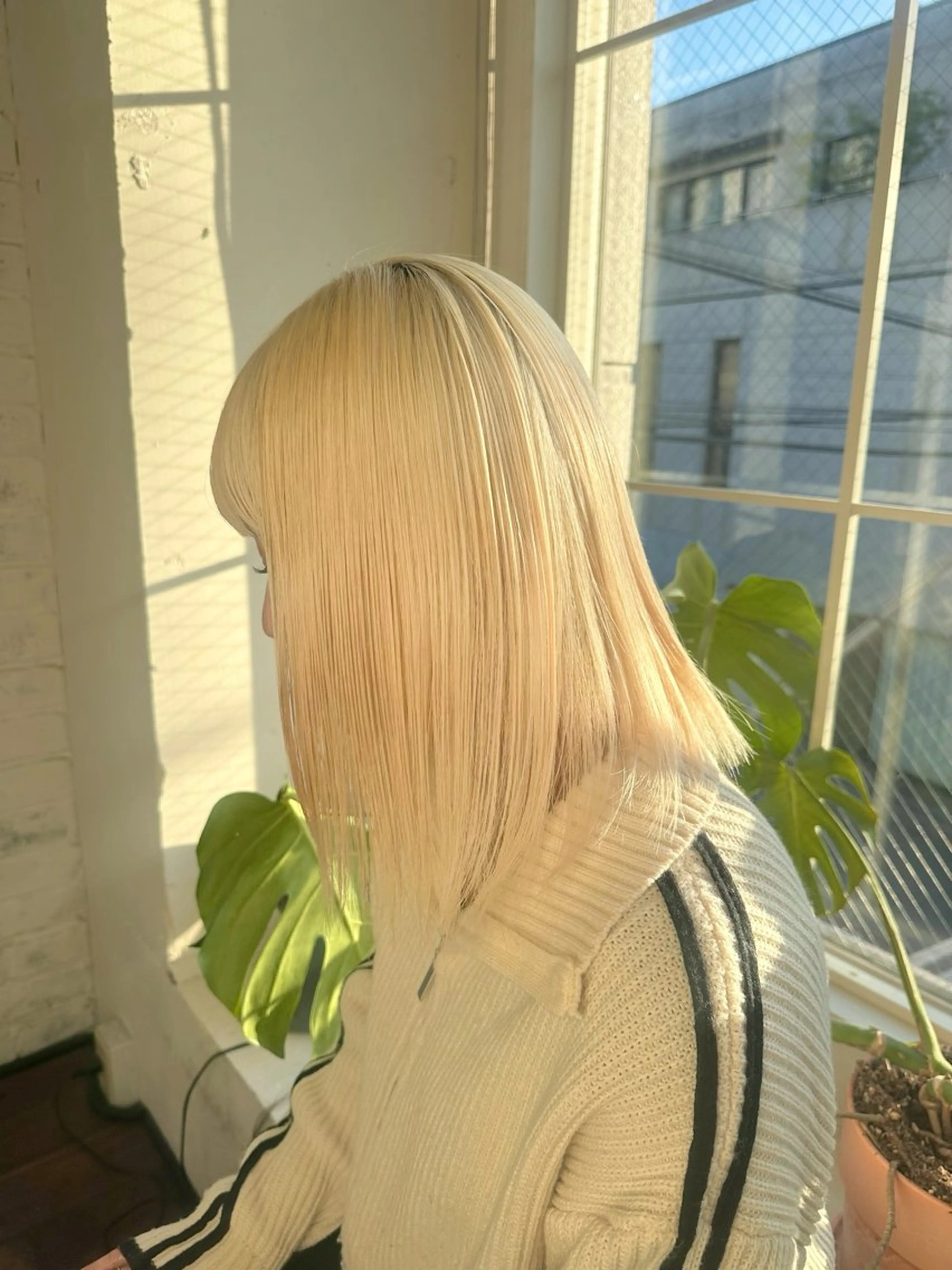 ミディアム カラー 🪐レイヤー/ボブ/ 艶髪/加野彩果🪐のヘアスタイル