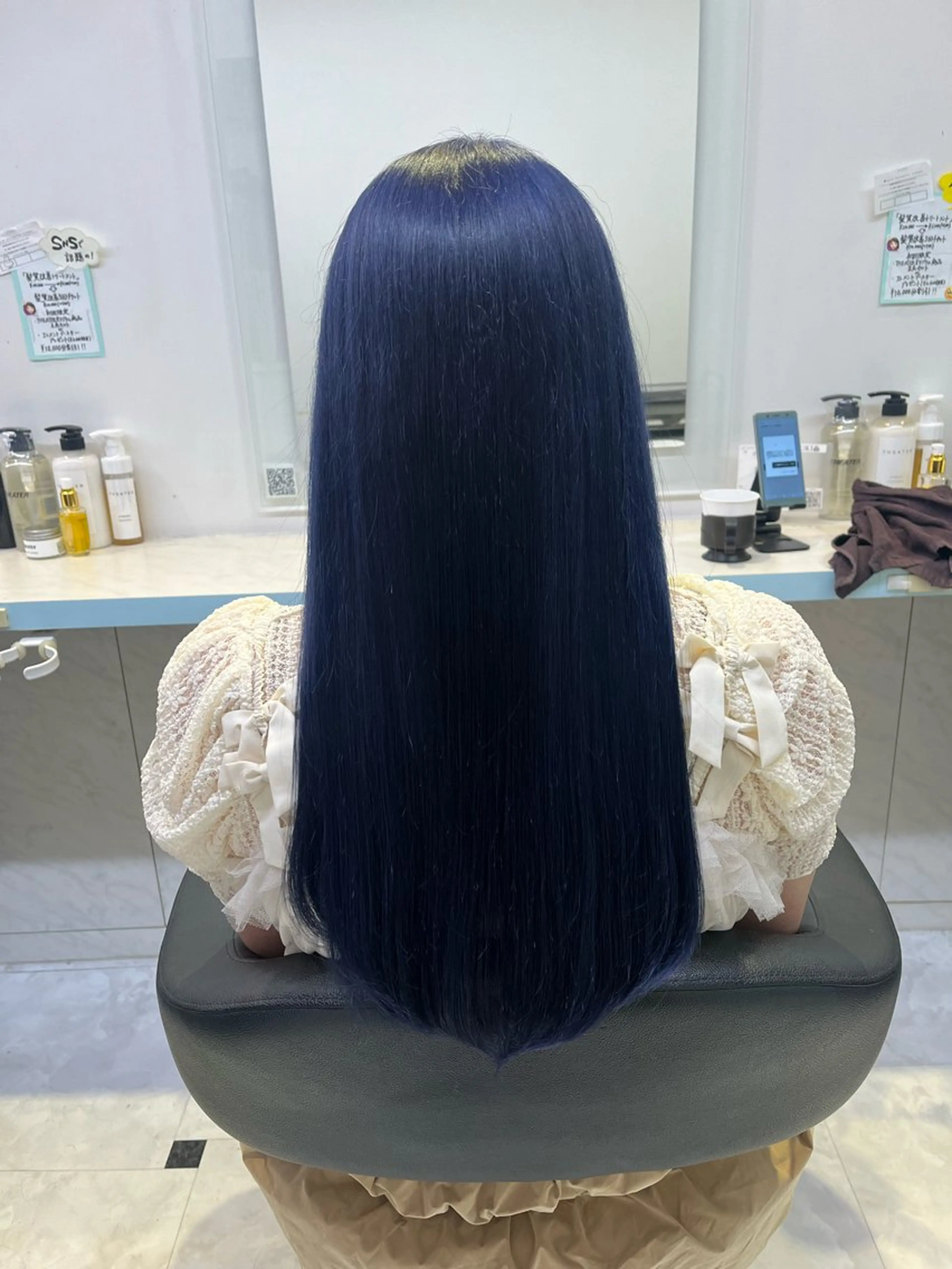 ロング カラー ヘアカラー トリートメント ブリーチカラー 🩵MIZUKIのヘアスタイル
