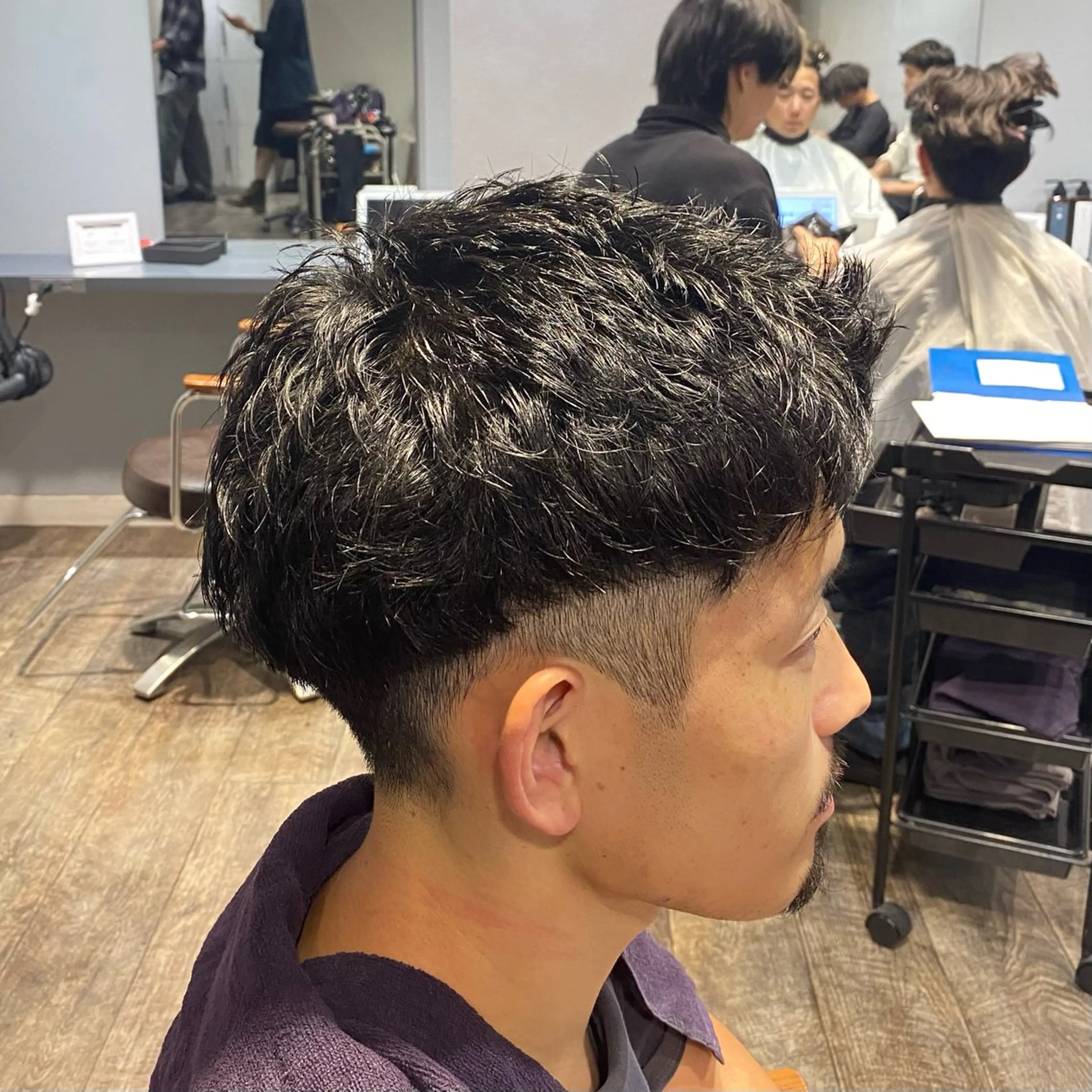 ショート メンズ カット 江﨑 翔のヘアスタイル
