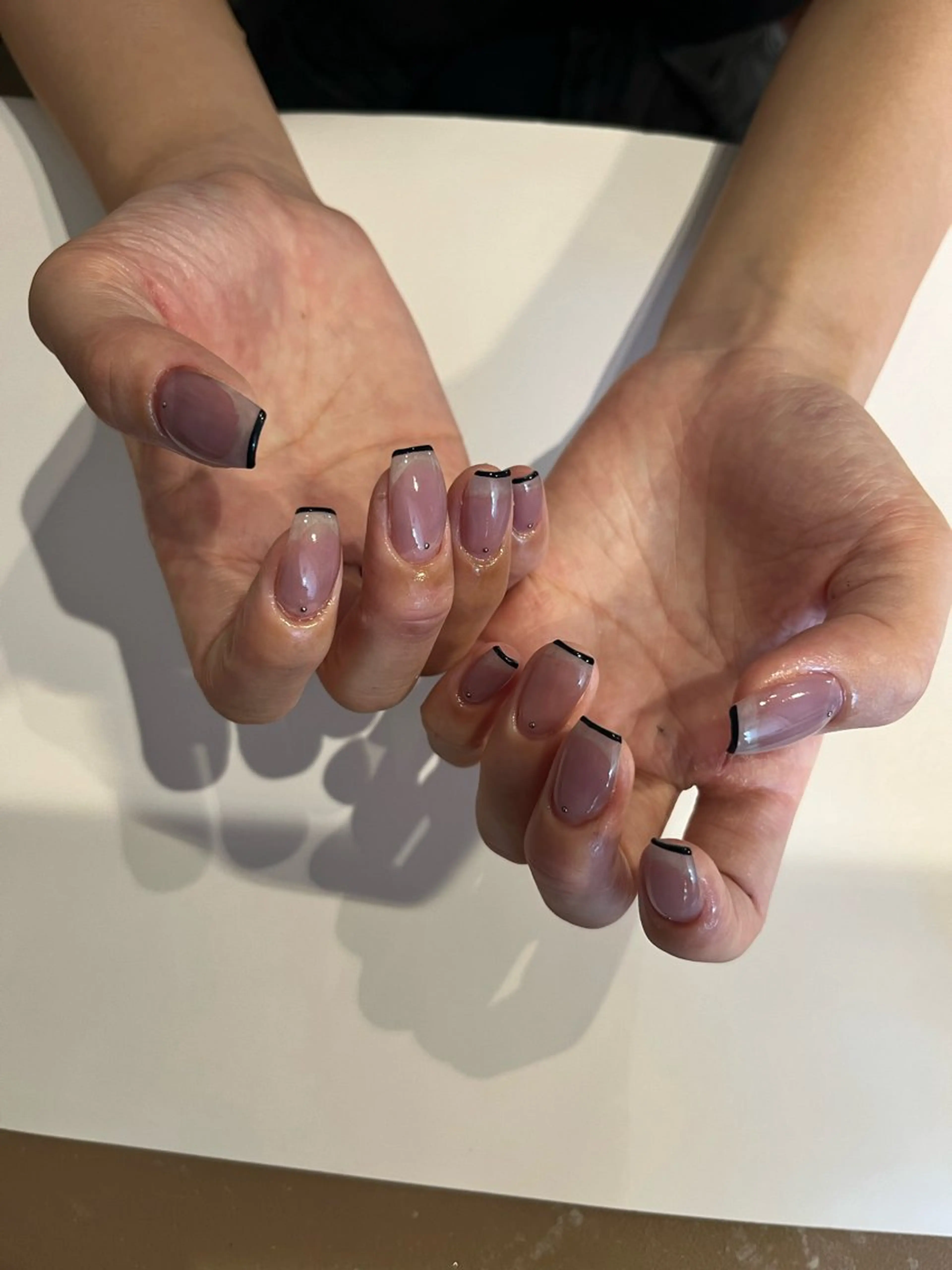 ネイル フレンチネイル ハンドネイル mitsuki / Manonのネイルデザイン