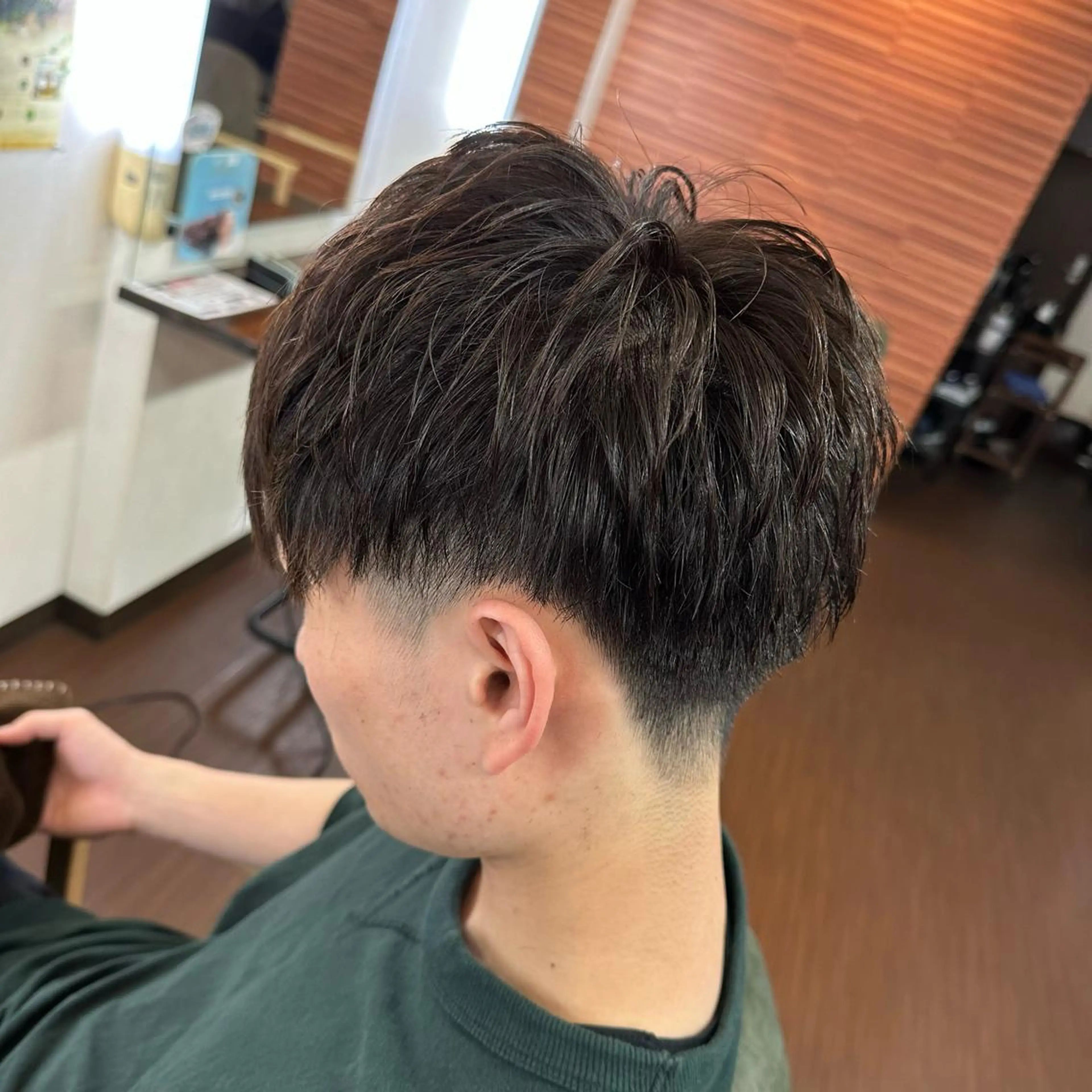 ショート カラー メンズ 透明感カラー カット ヘアカラー Glanzhair 🫧‪菊池柊真🫧のヘアスタイル