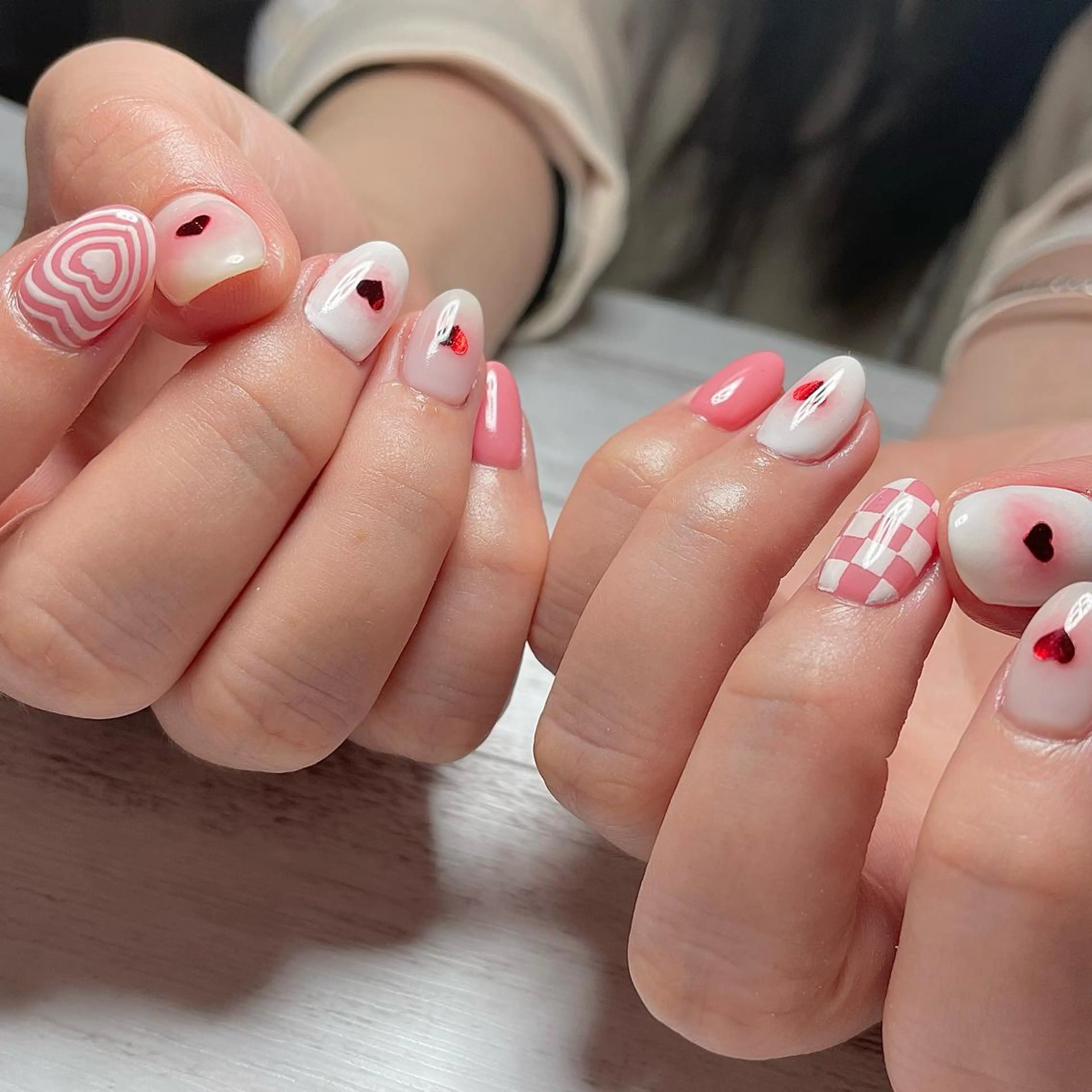 ネイル 持ち込み ハンドネイル Nailsalon BLOOM🌷 山崎のネイルデザイン