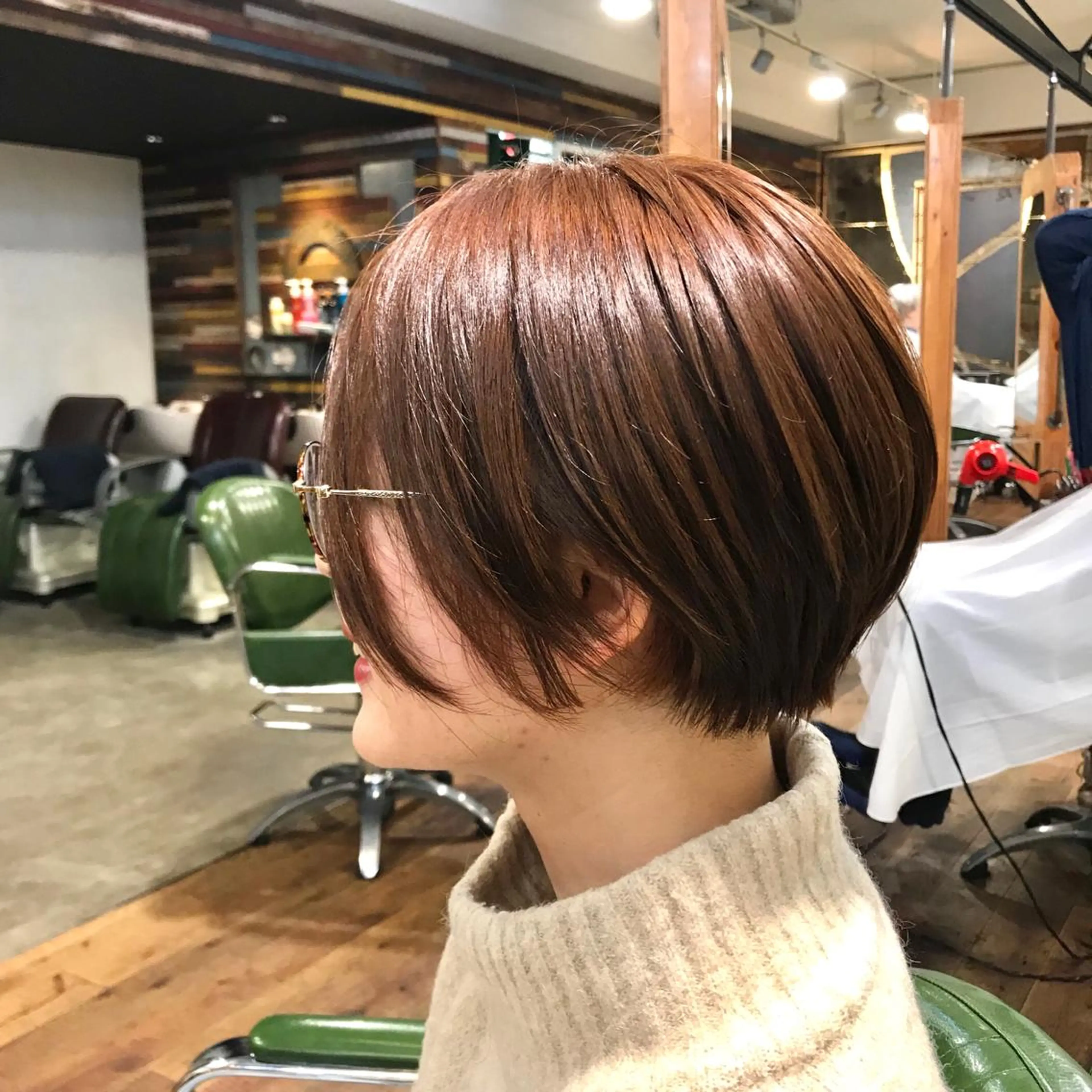 ショート 嶋田 直美のヘアスタイル