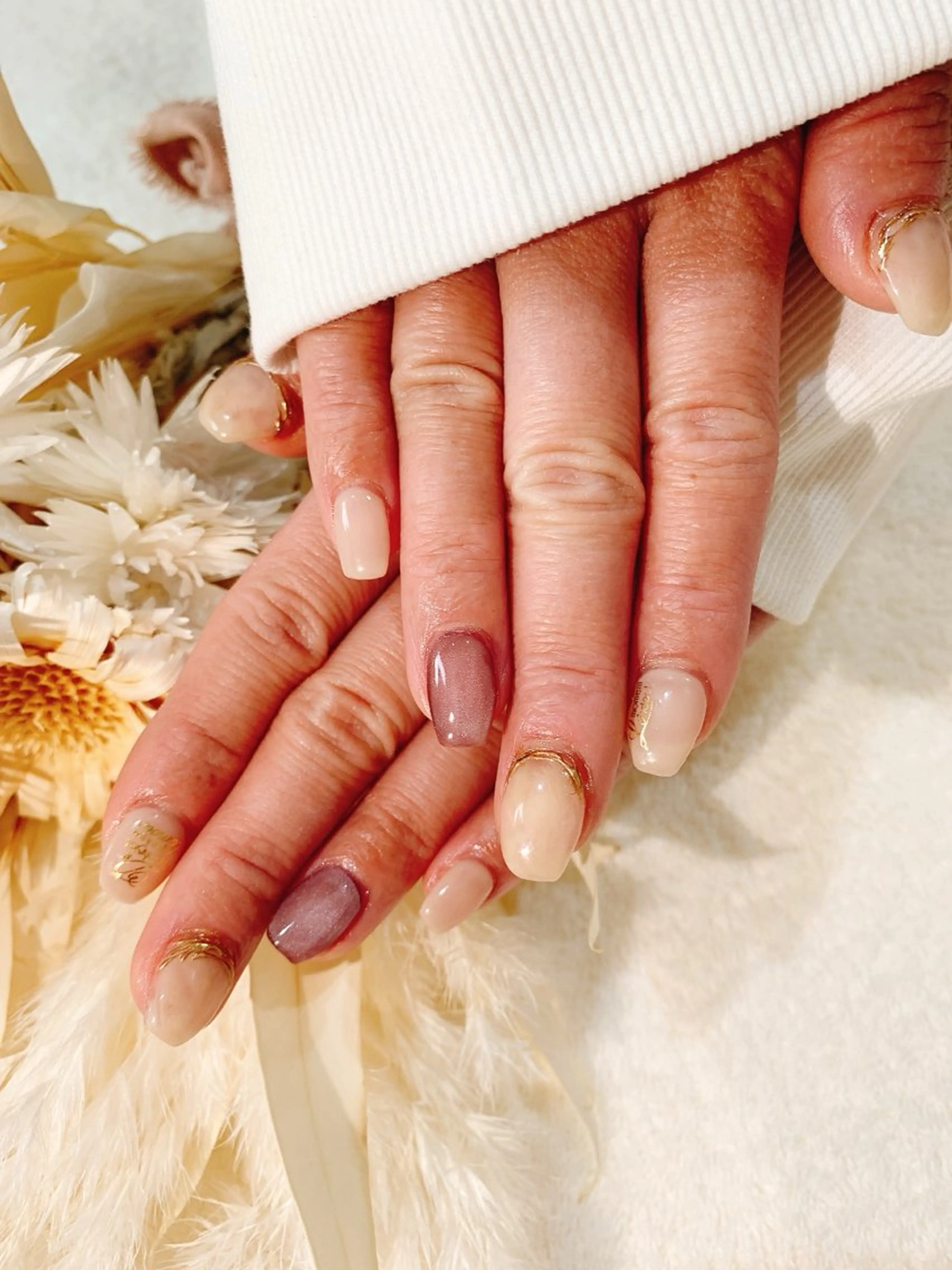 ネイル アートネイル Rect Shizukaのネイルデザイン