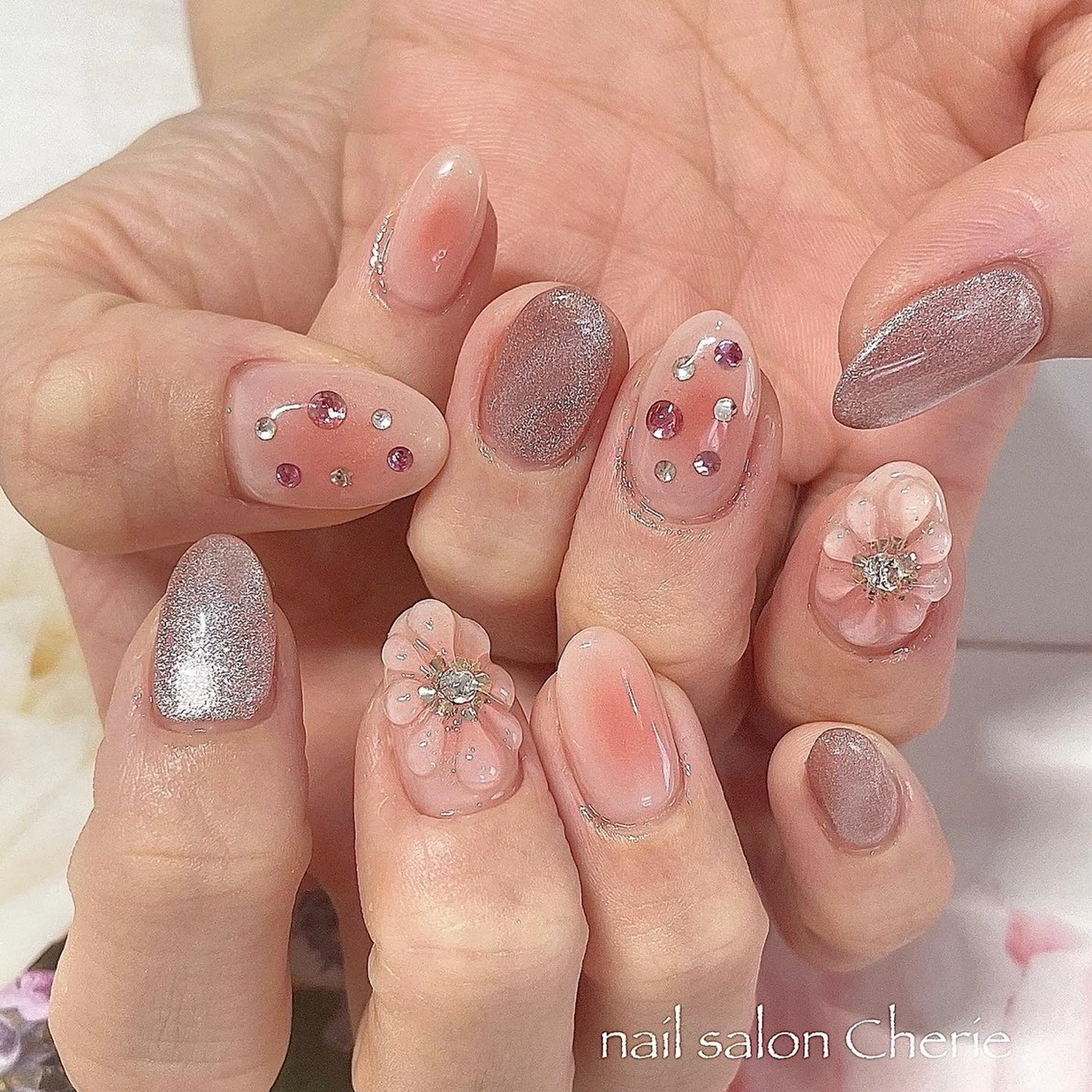 ネイル ハンドネイル nail salon Cherie ネイルサロン シェリー所属・nail salon Cherieのネイルデザイン