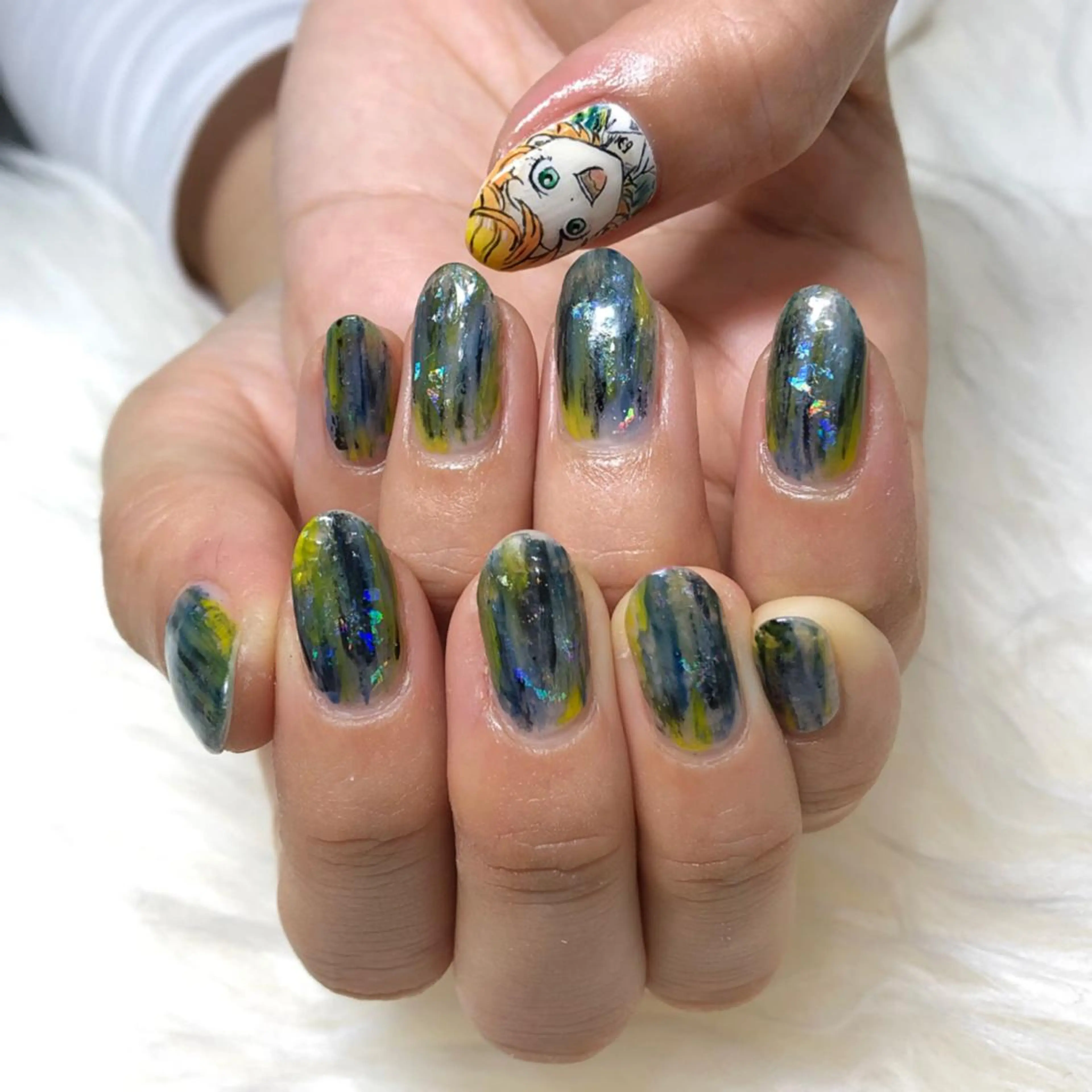 カラー Nailsalon Fave/Rinaのネイルデザイン