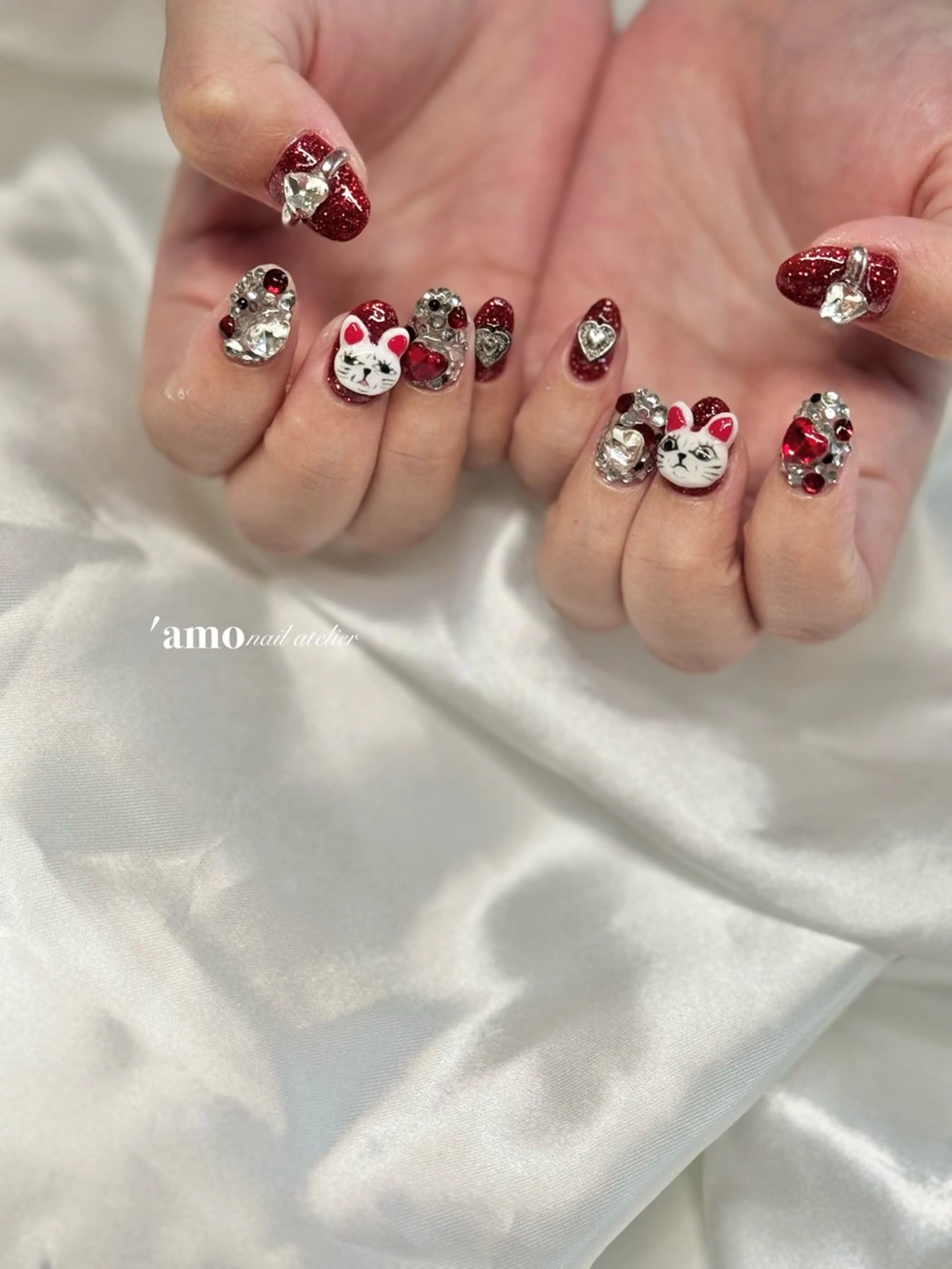 ネイル ハンドネイル 'amo nail atelierのネイルデザイン