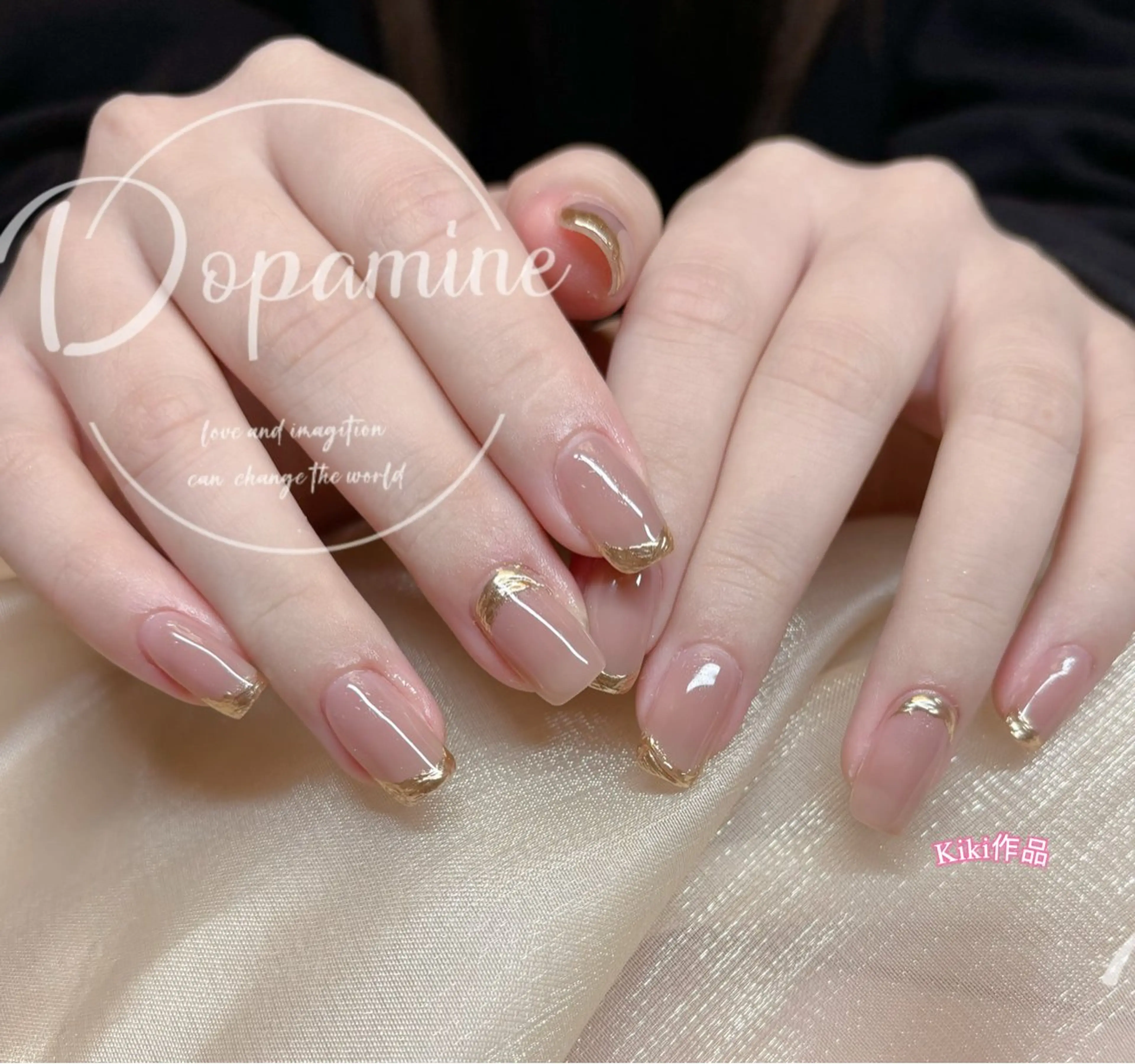 カラー Dopamine nail 新人のネイルデザイン