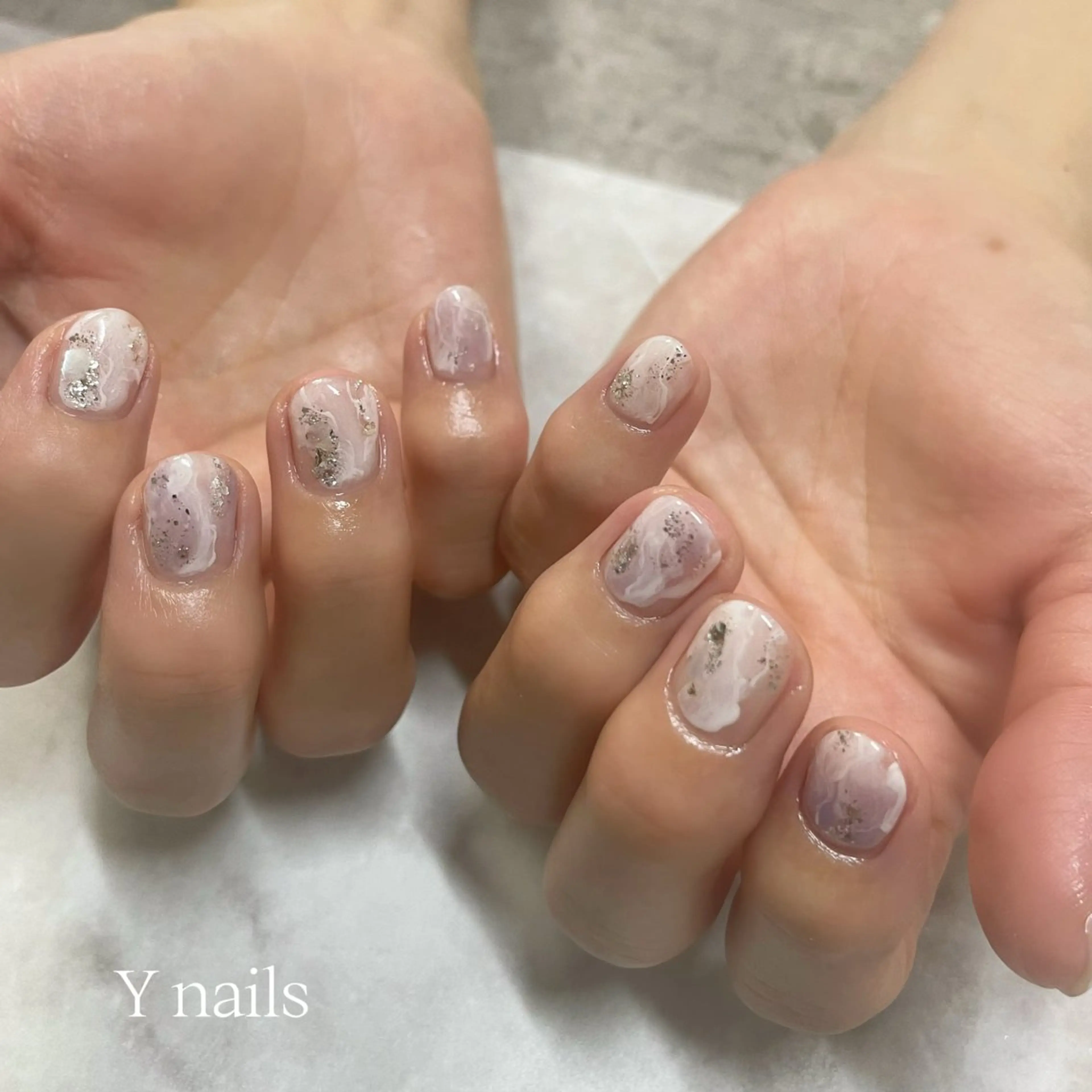 ネイル ニュアンスネイル ハンドネイル 桜井 Y nailsのネイルデザイン