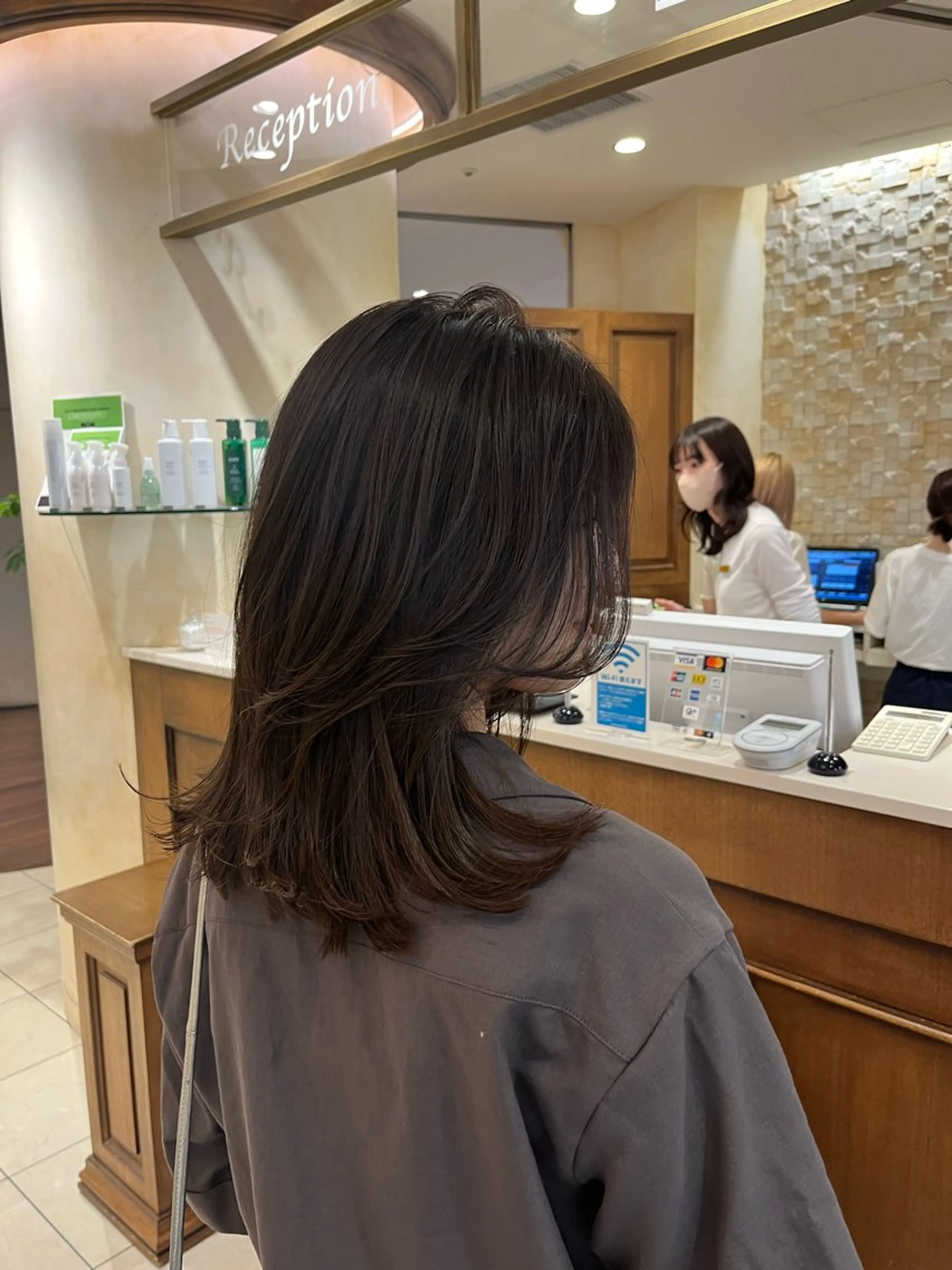 セミロング 透明感カラー 🪡ｷﾀﾊﾗ　ｶﾅのヘアスタイル