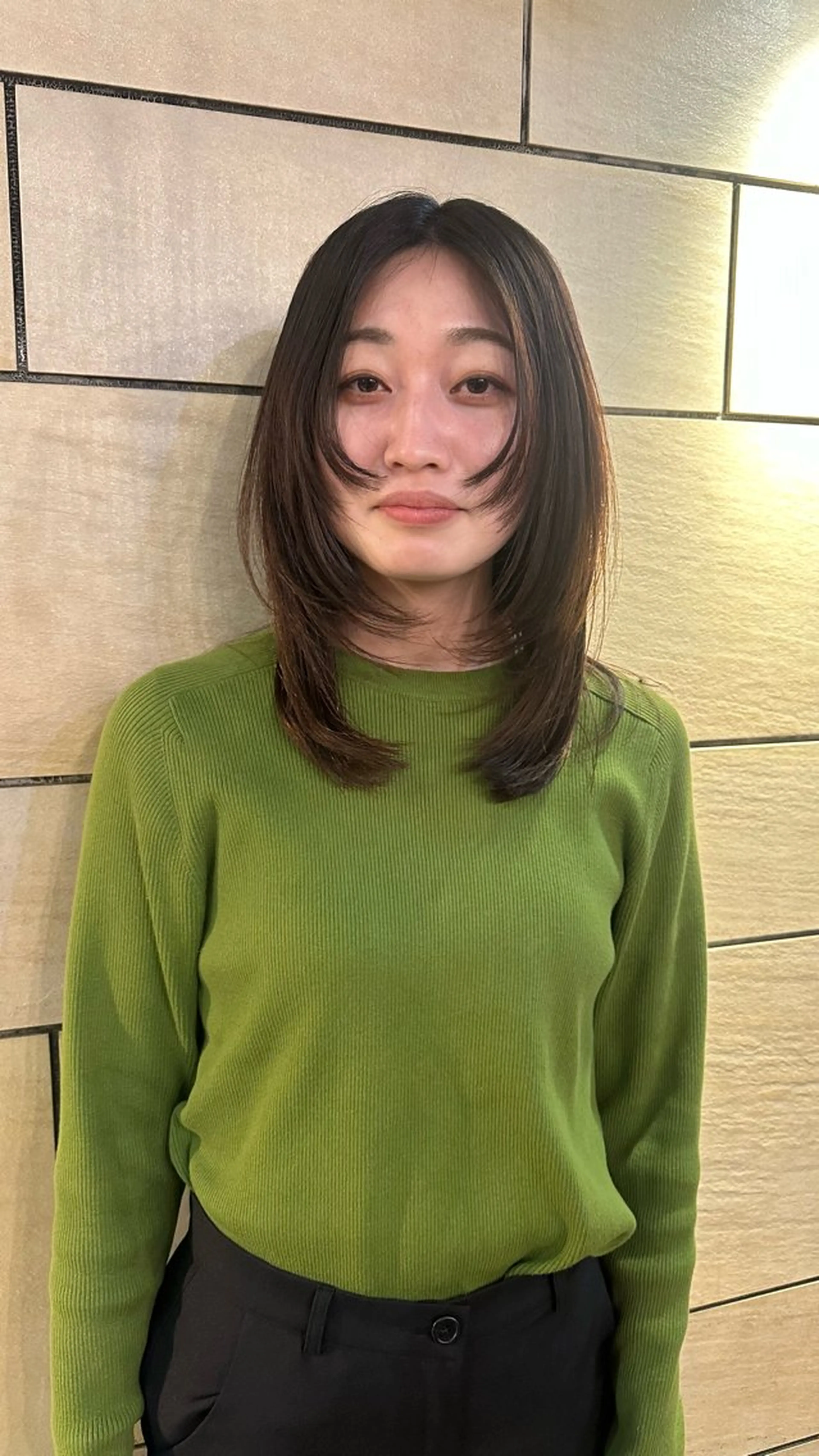 セミロング 似合わせカラー/パー マ　🫧kotoneのヘアスタイル