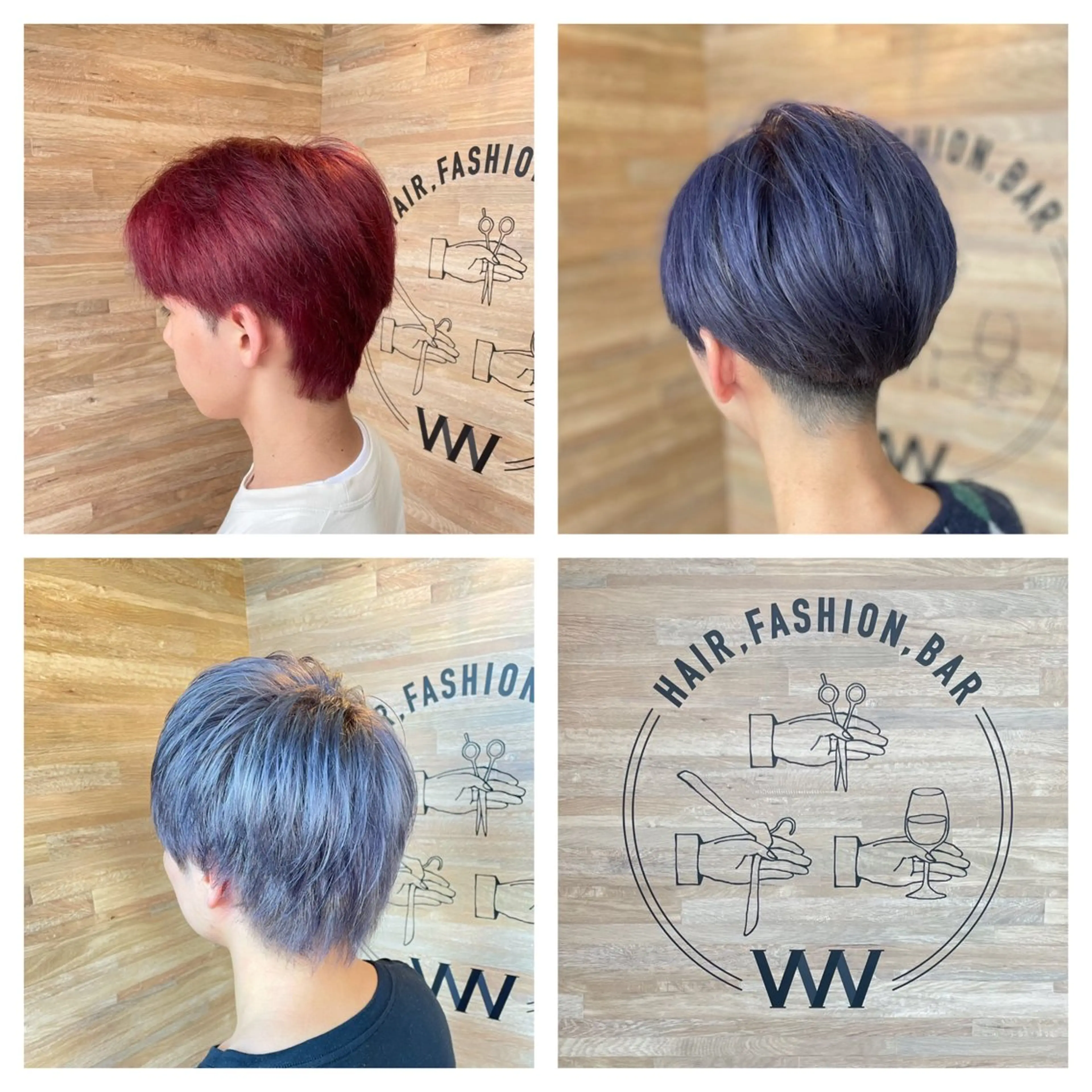 カラー VII 市妙瑠基のヘアスタイル