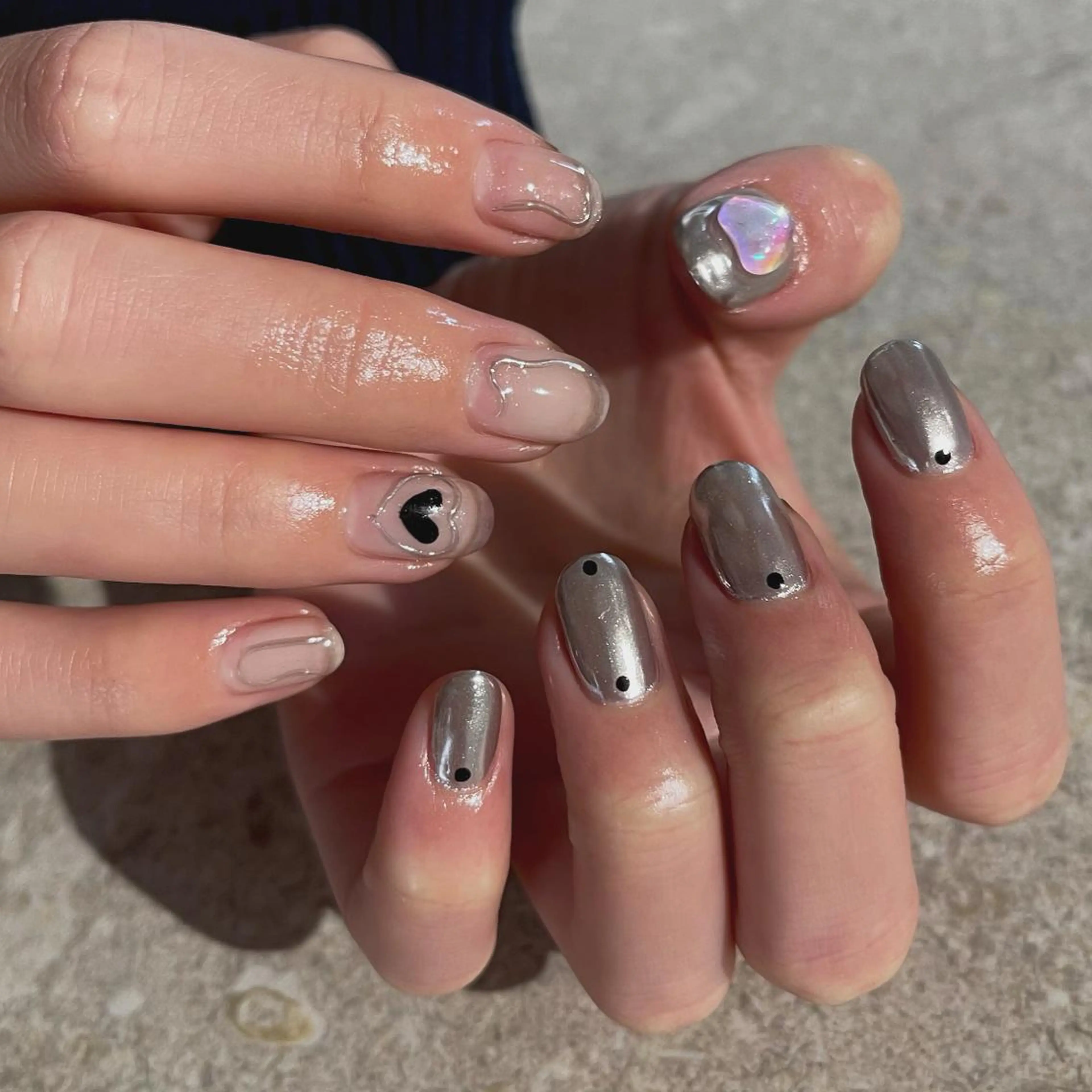 ネイル ハンドネイル ハンドケア esby Loely MIZUKIのネイルデザイン