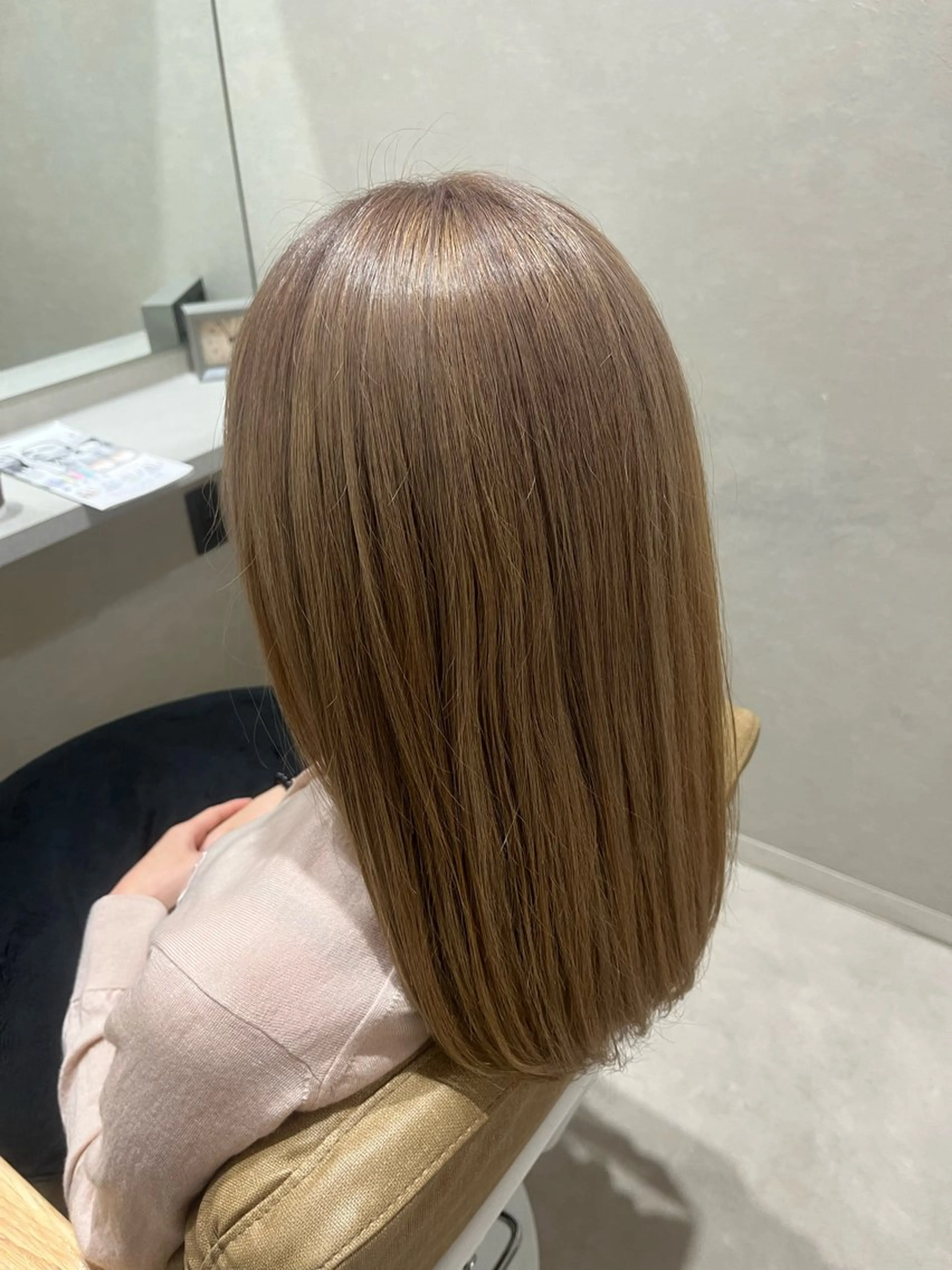 【11月4,5日限定価格❕】透明感🫧ブリーチ➕カラー➕髪質改善トリートメント(無料カット付き✂︎)の写真