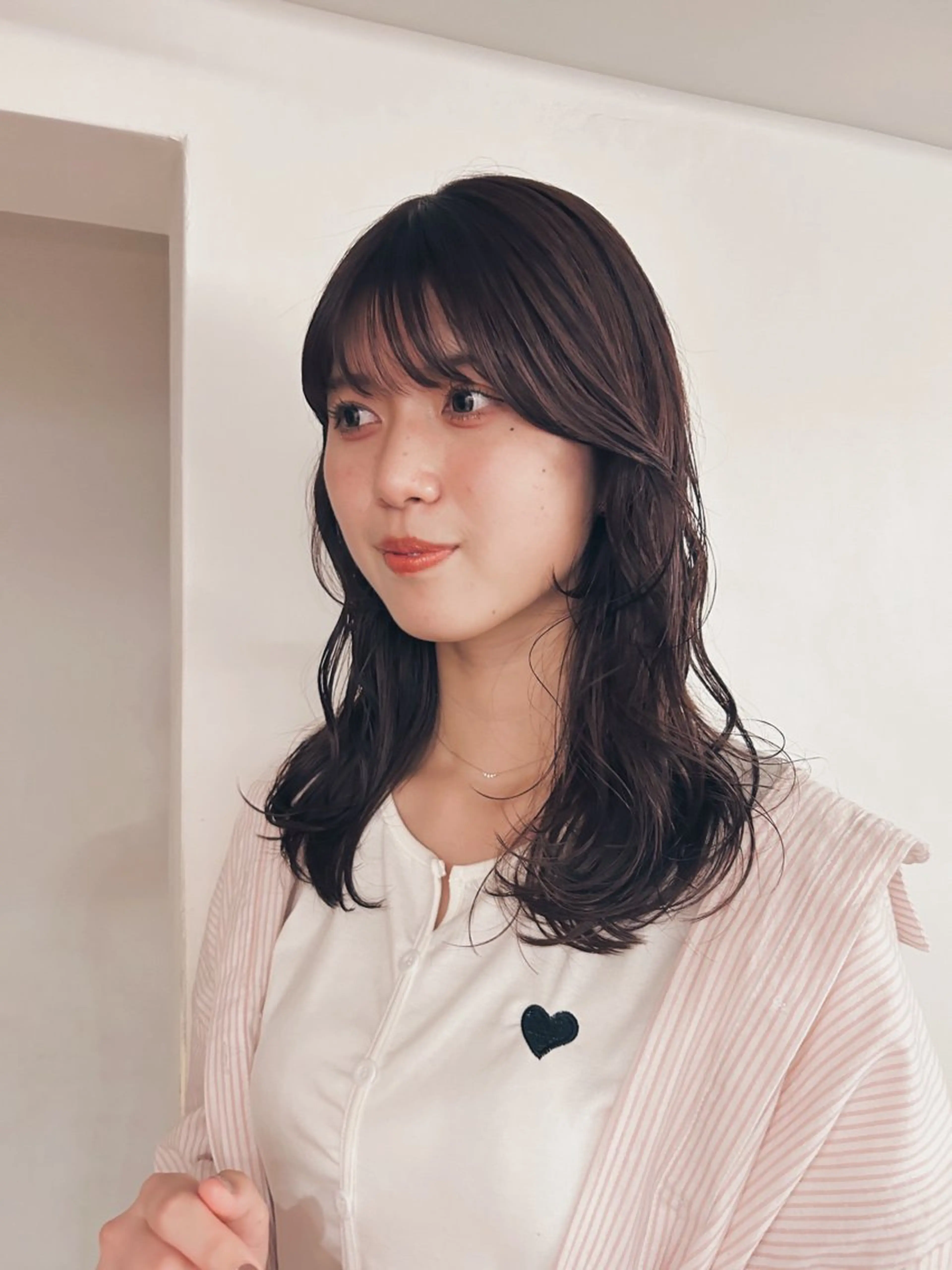 ロング カット ヘアカラー トリートメント 似合わせパーマ 🌼カンナのヘアスタイル