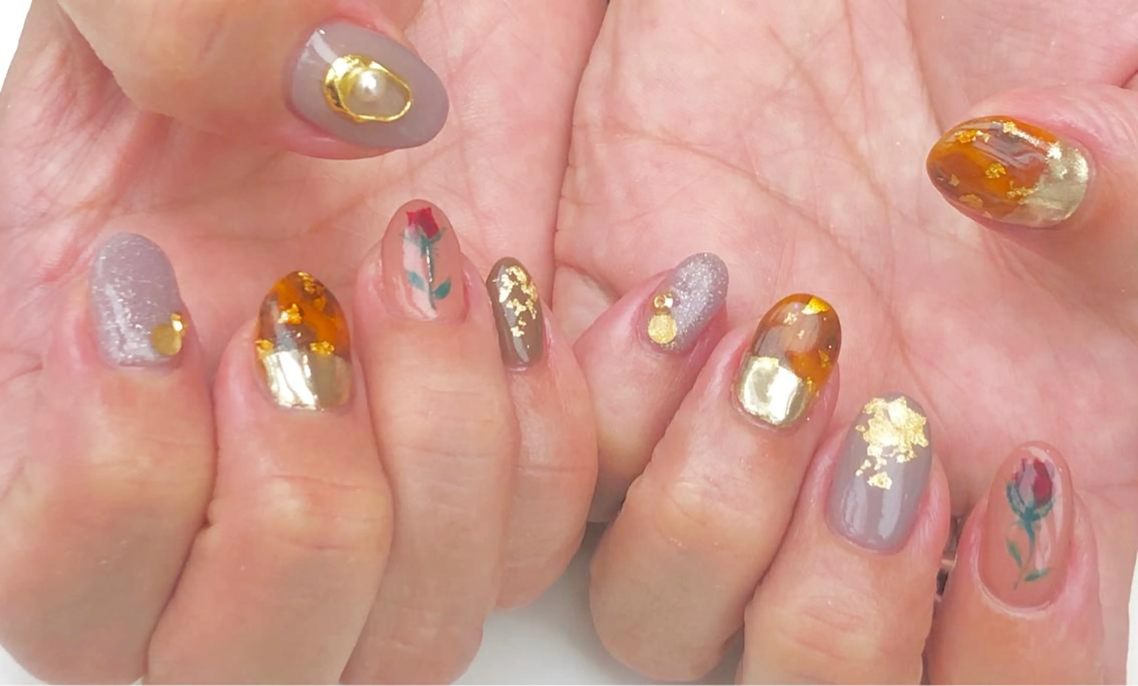 ネイル nuk.所属・坂本 萌のネイルデザイン