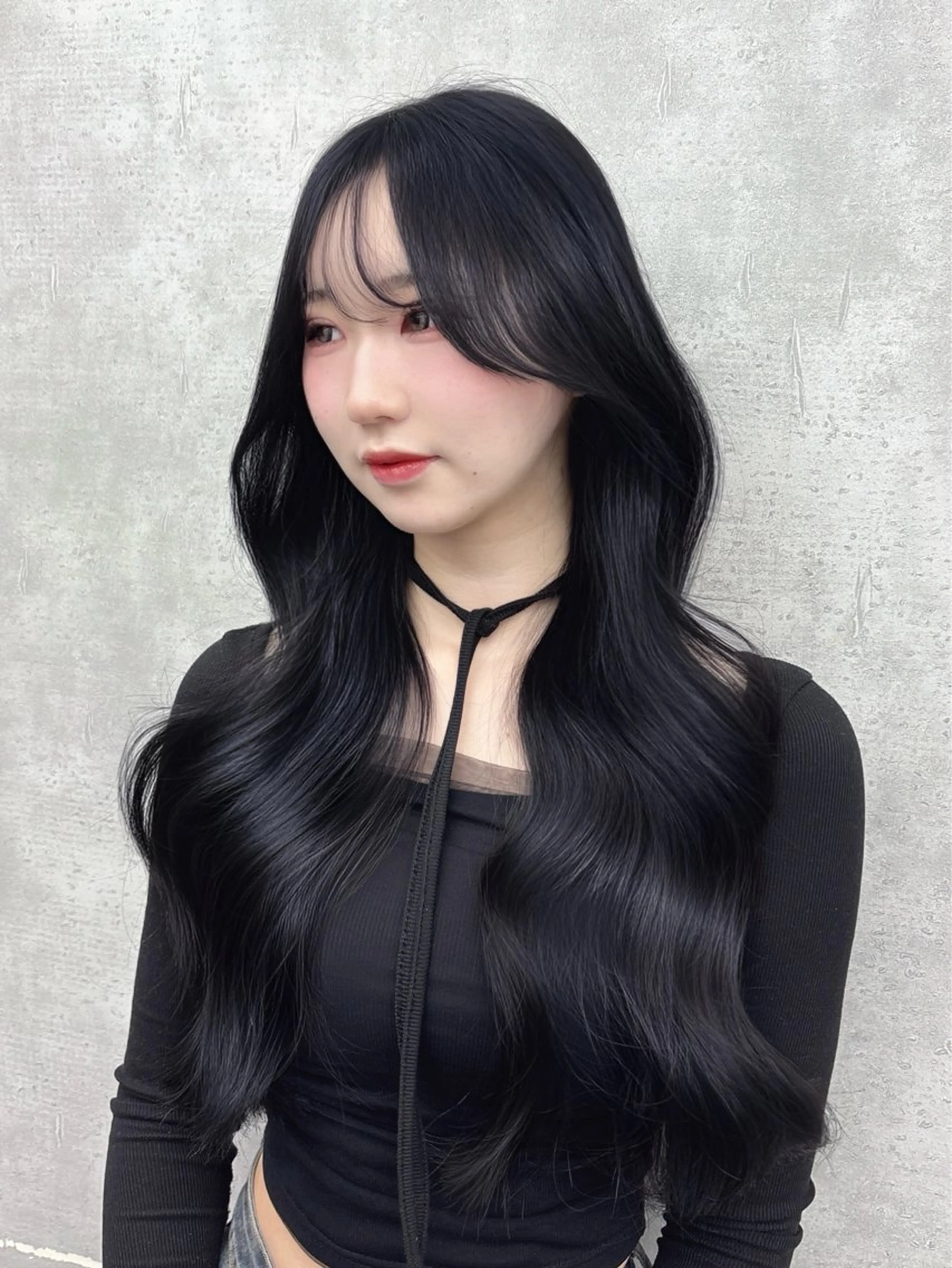 ロング カラー ヘアカラー トリートメント 網紅ヘア♡中韓mix 🥀艶カラー/あいりのヘアスタイル
