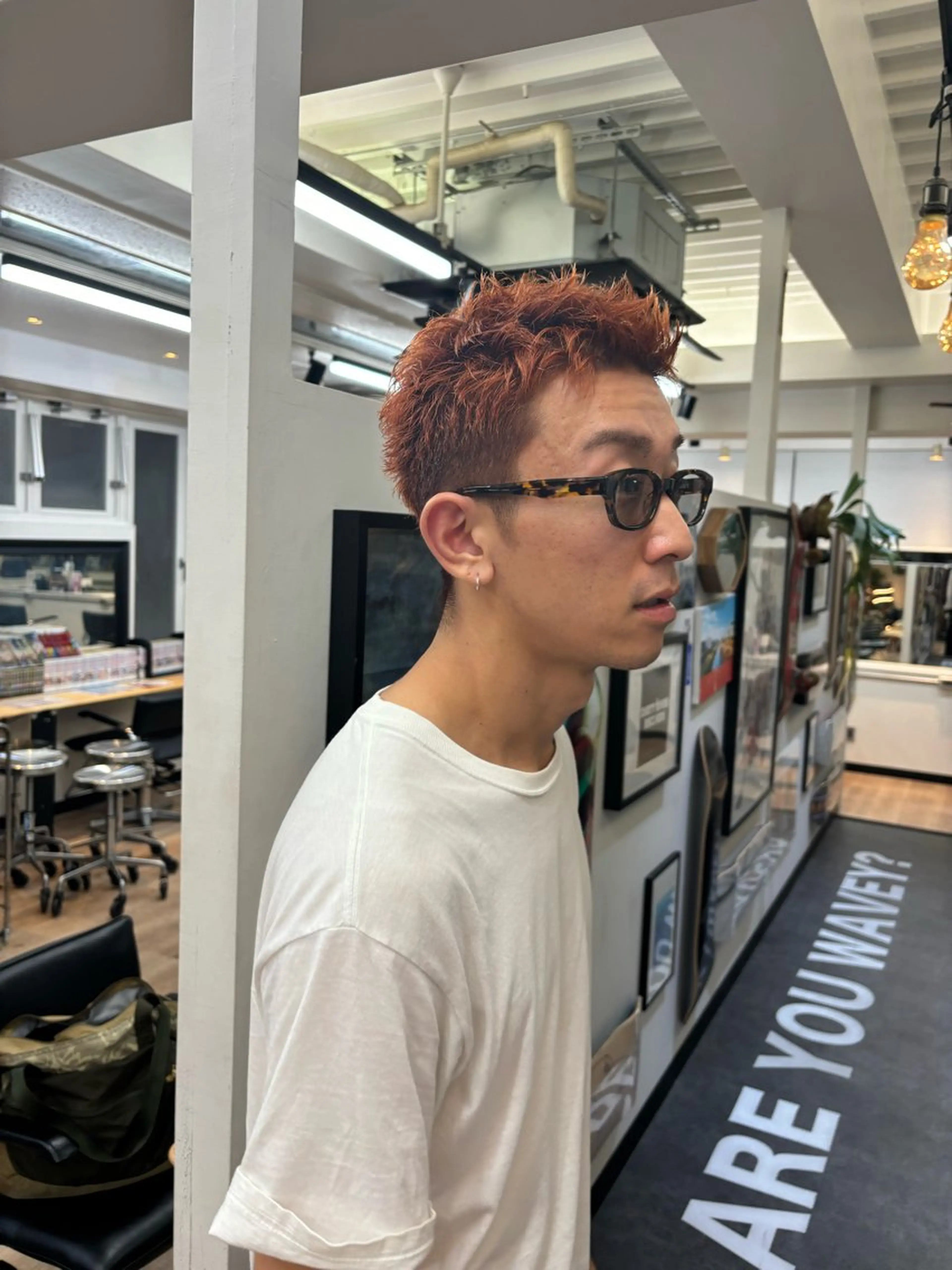 カラー メンズ メンズブリーチ ブリーチ WAVEY ft.fifth所属・横浜メンズカット パーマ/ショウゴのヘアスタイル